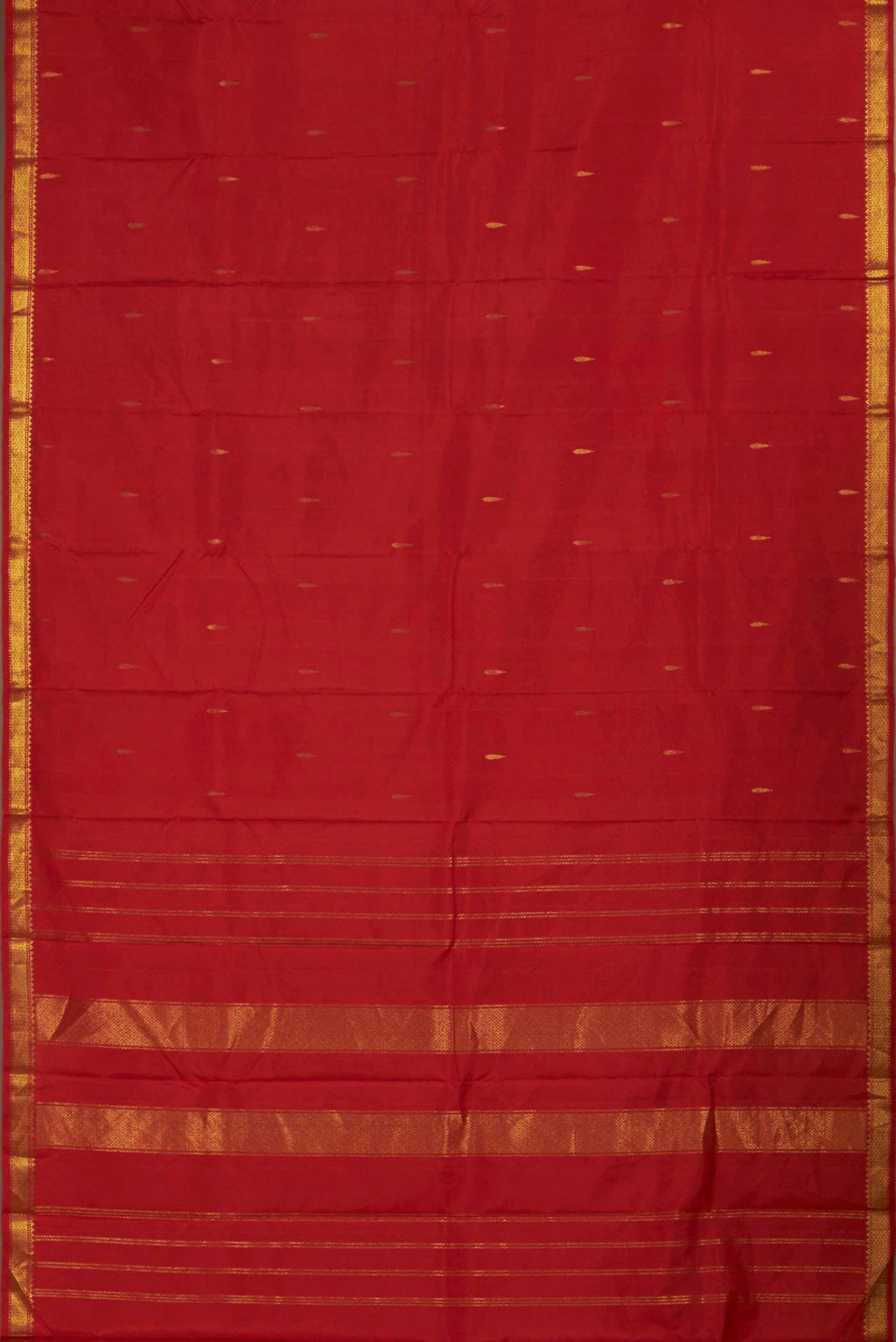 Red Kanchipuram Silk Saree