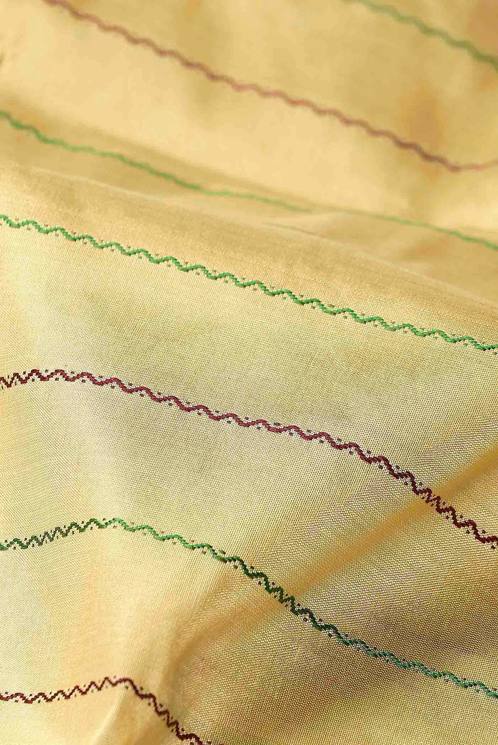 Yellow Kanchipuram Silk Saree