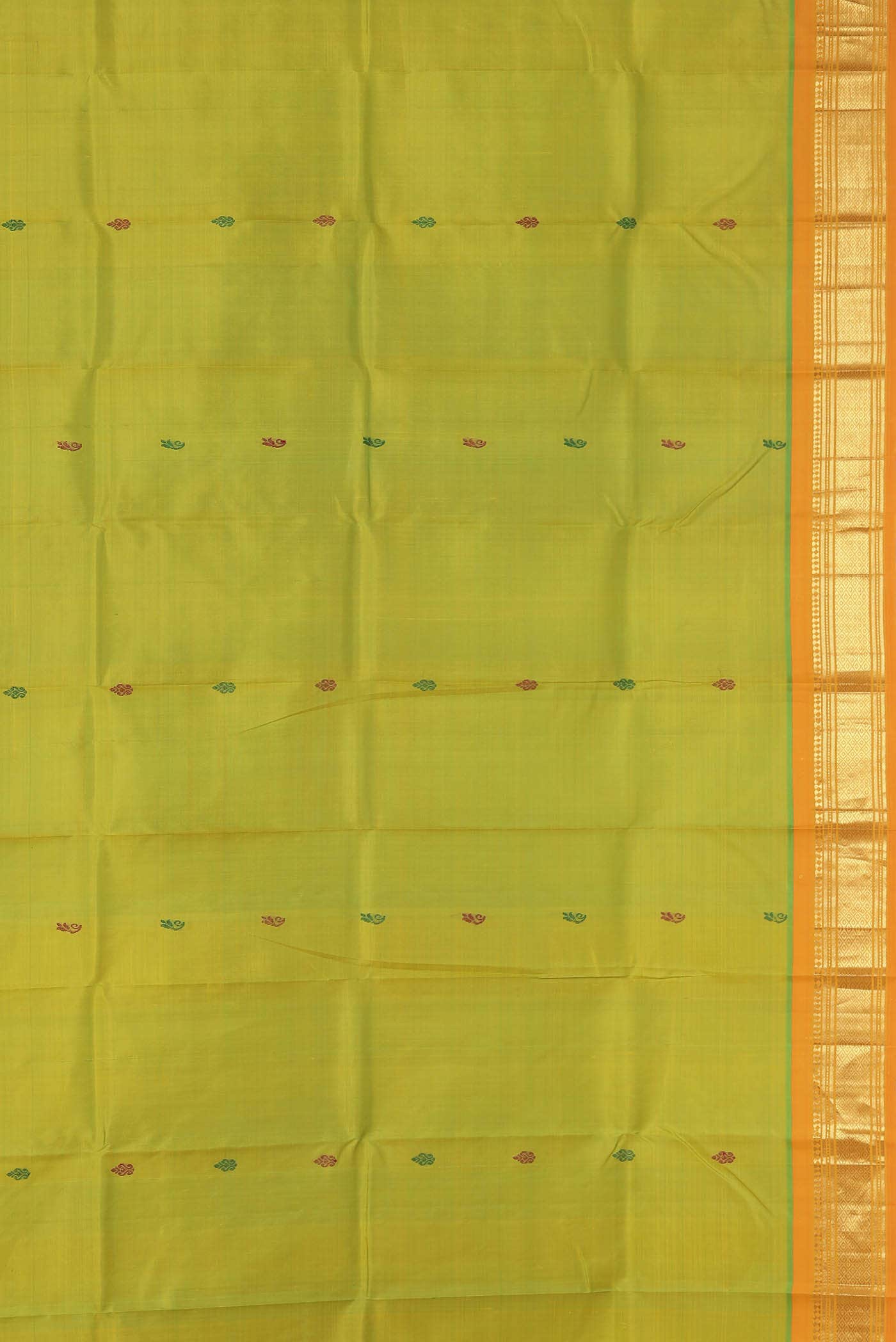 Green Kanchipuram Silk Saree