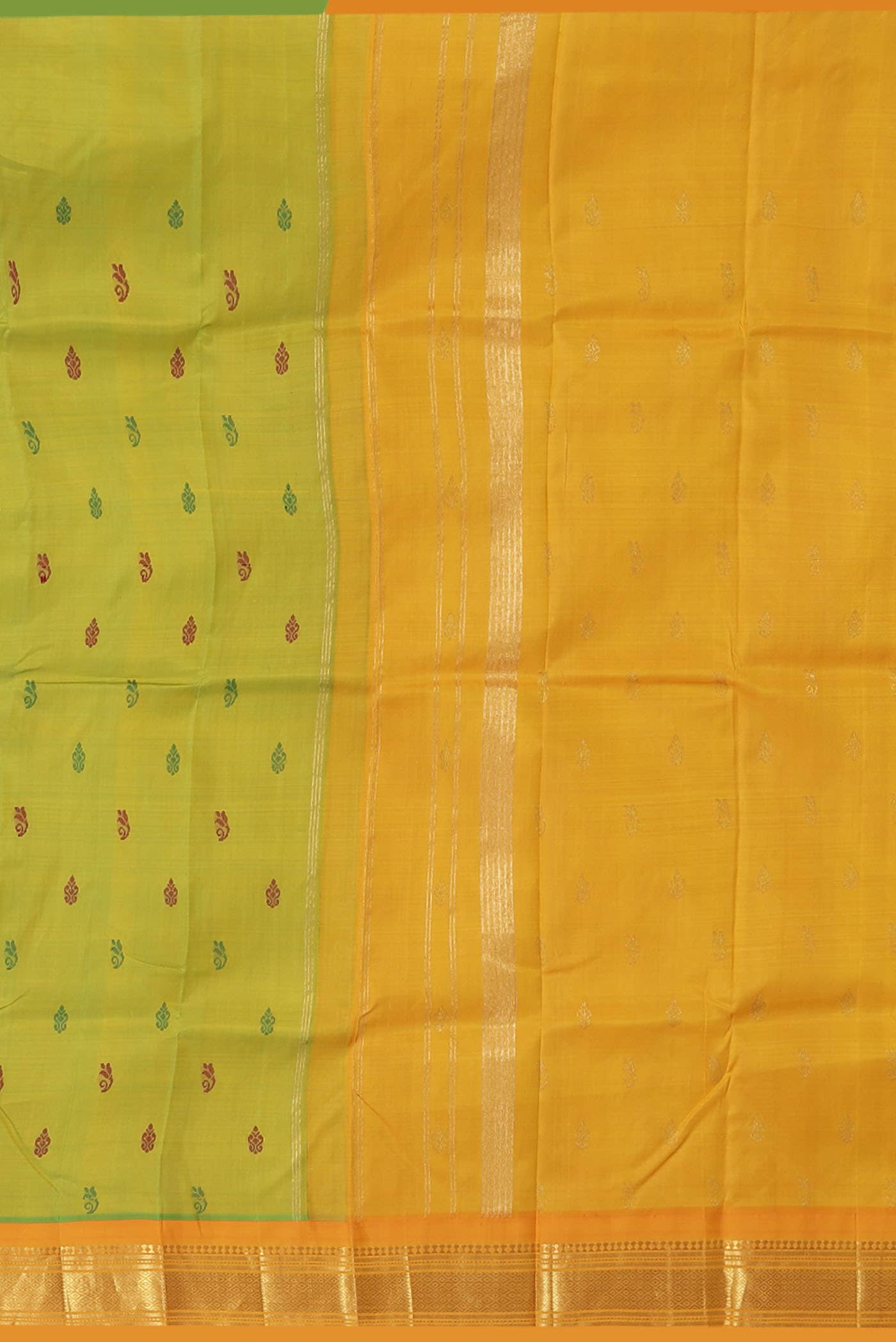 Green Kanchipuram Silk Saree