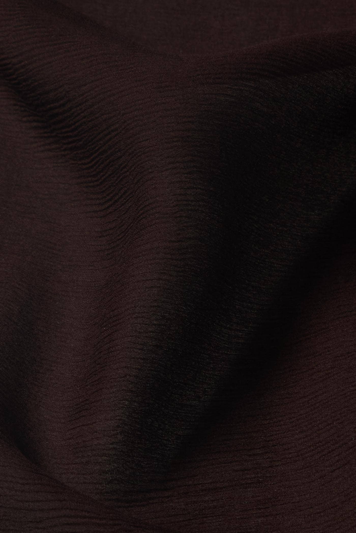 Black Mysore Chiffon Saree