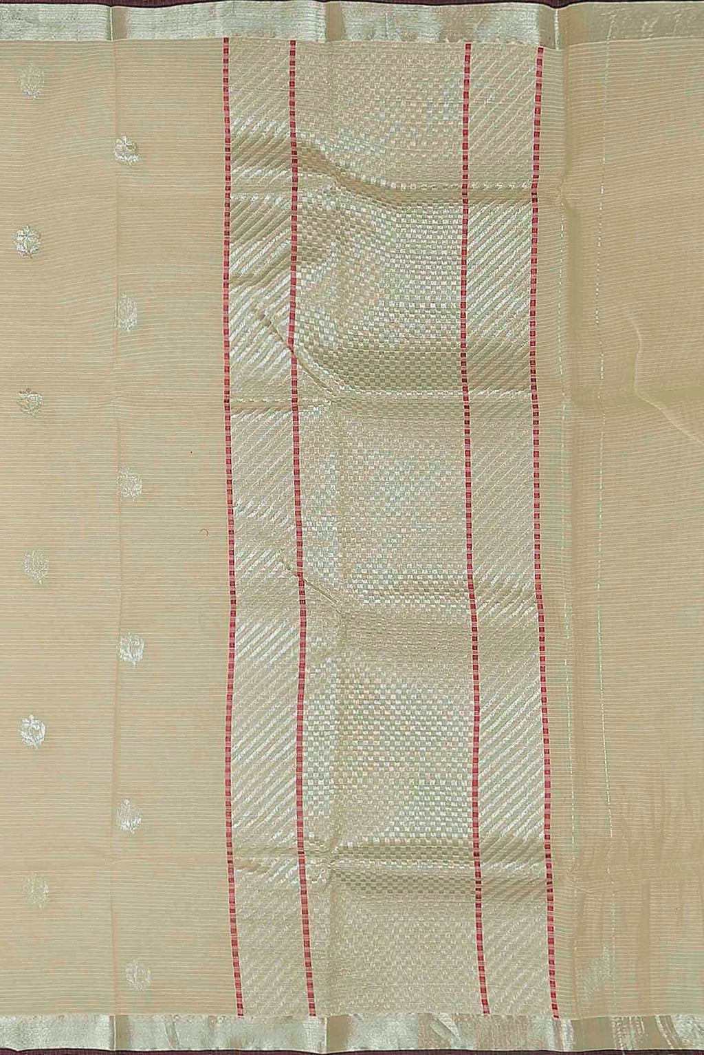 Yellow Kota Silk Saree