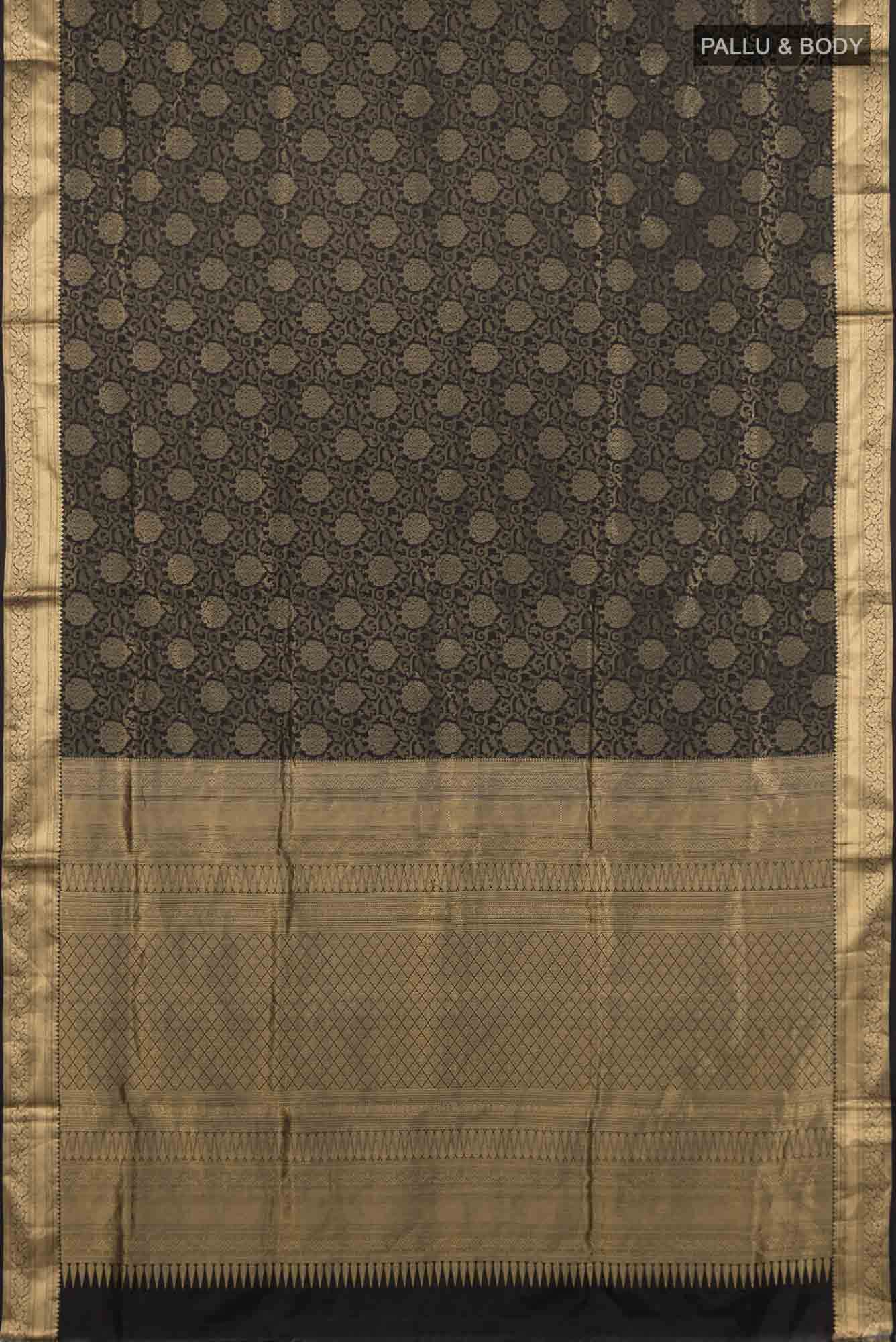Black Soft Silk Saree