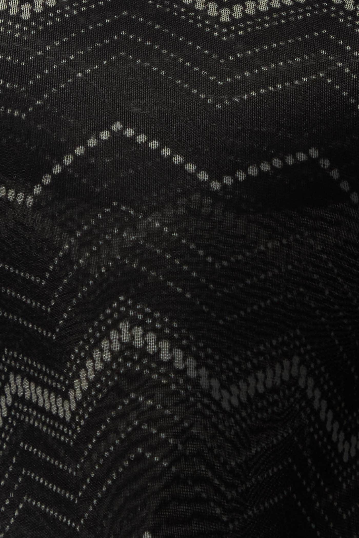 Black Organza Silk Saree