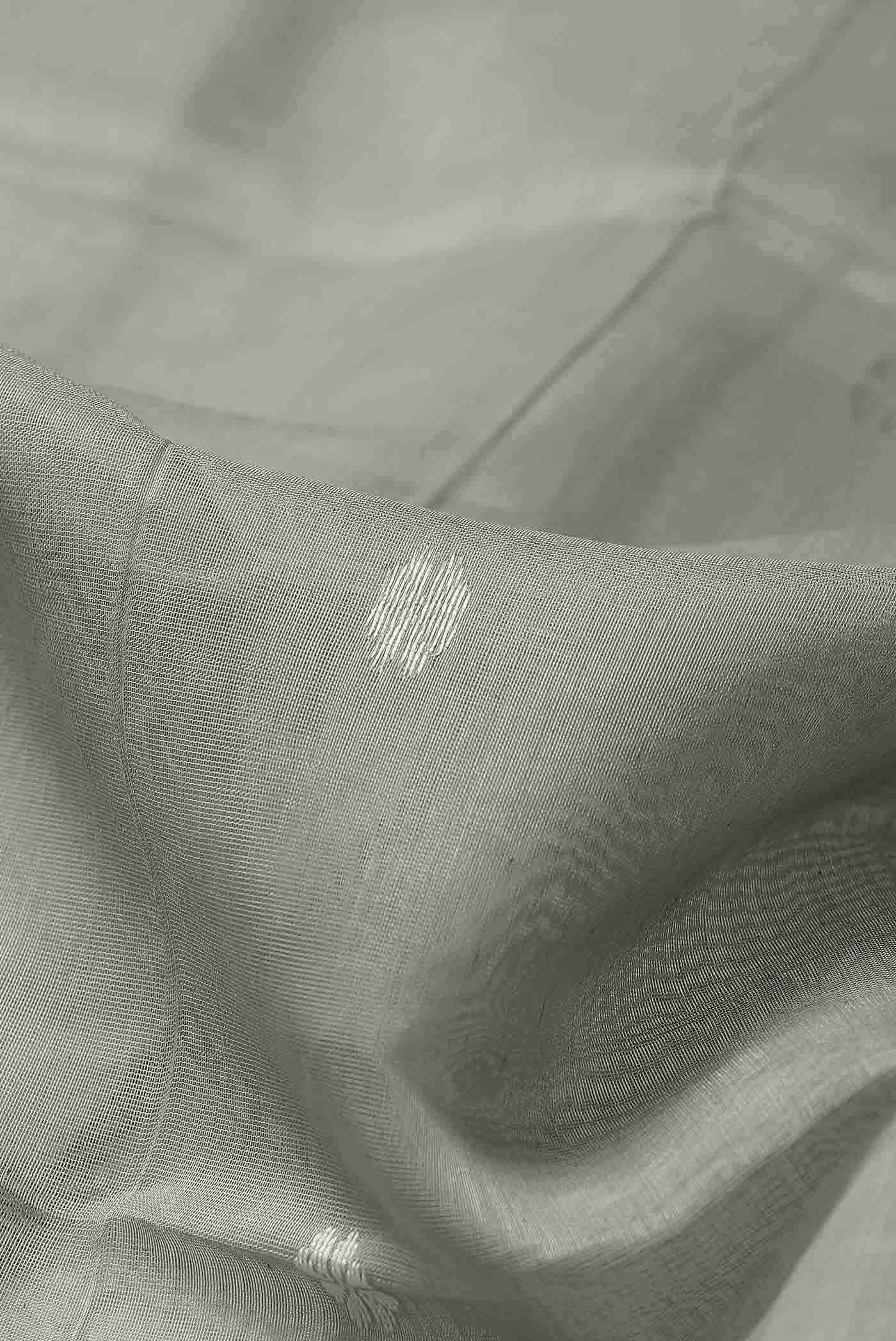 Green Maheshwari Silk Cotton Saree