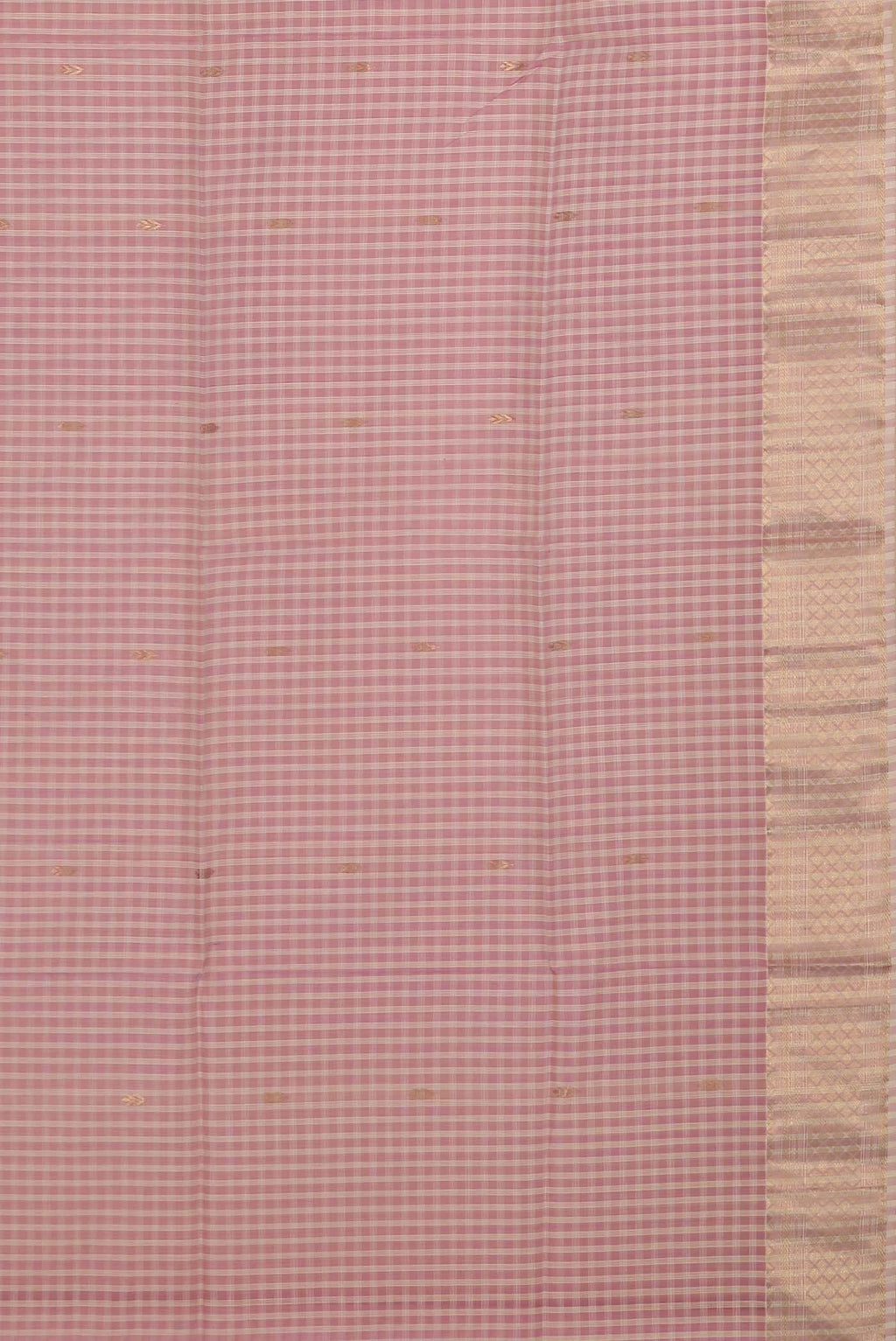 Pink Maheshwari Silk Saree