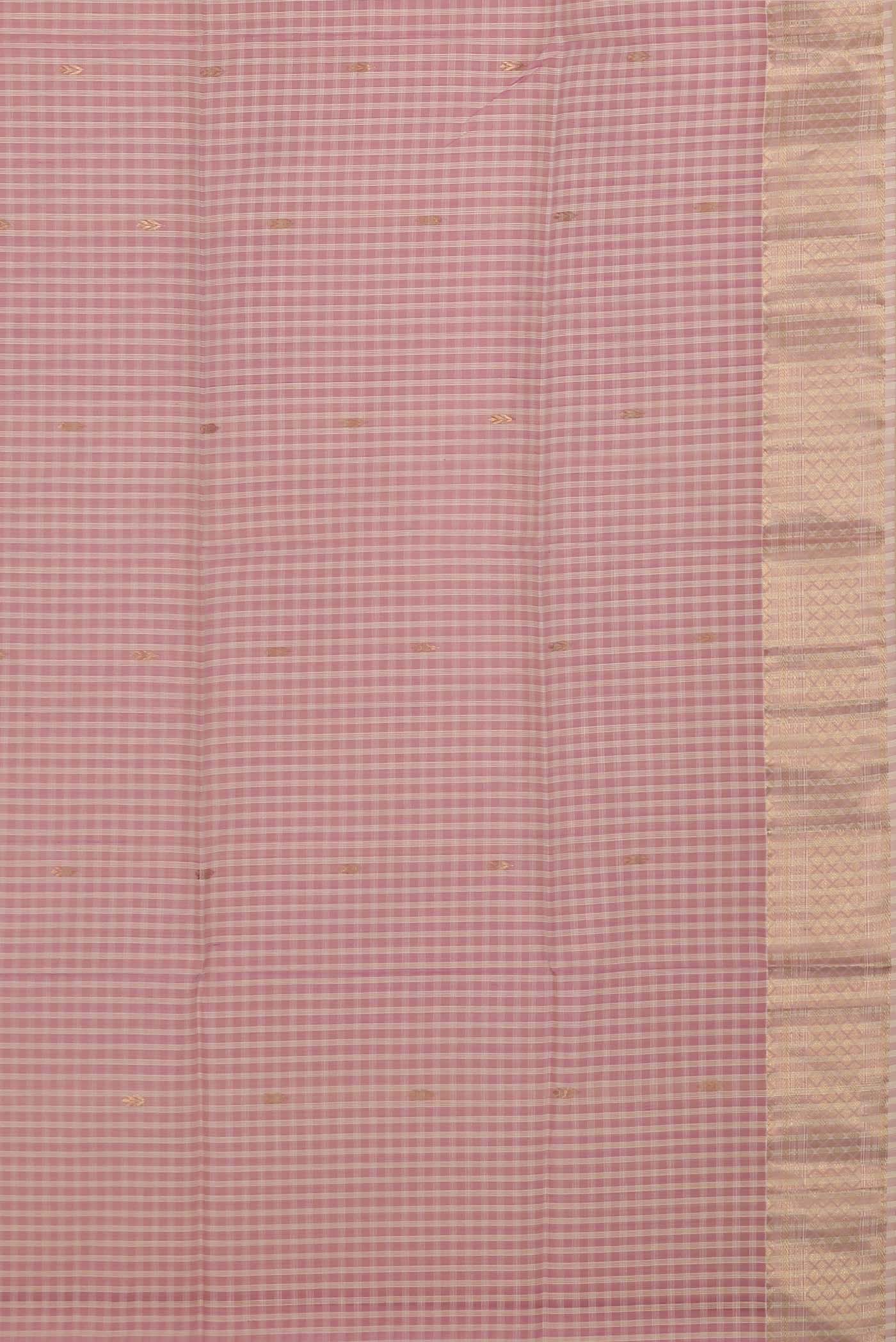Pink Maheshwari Silk Saree