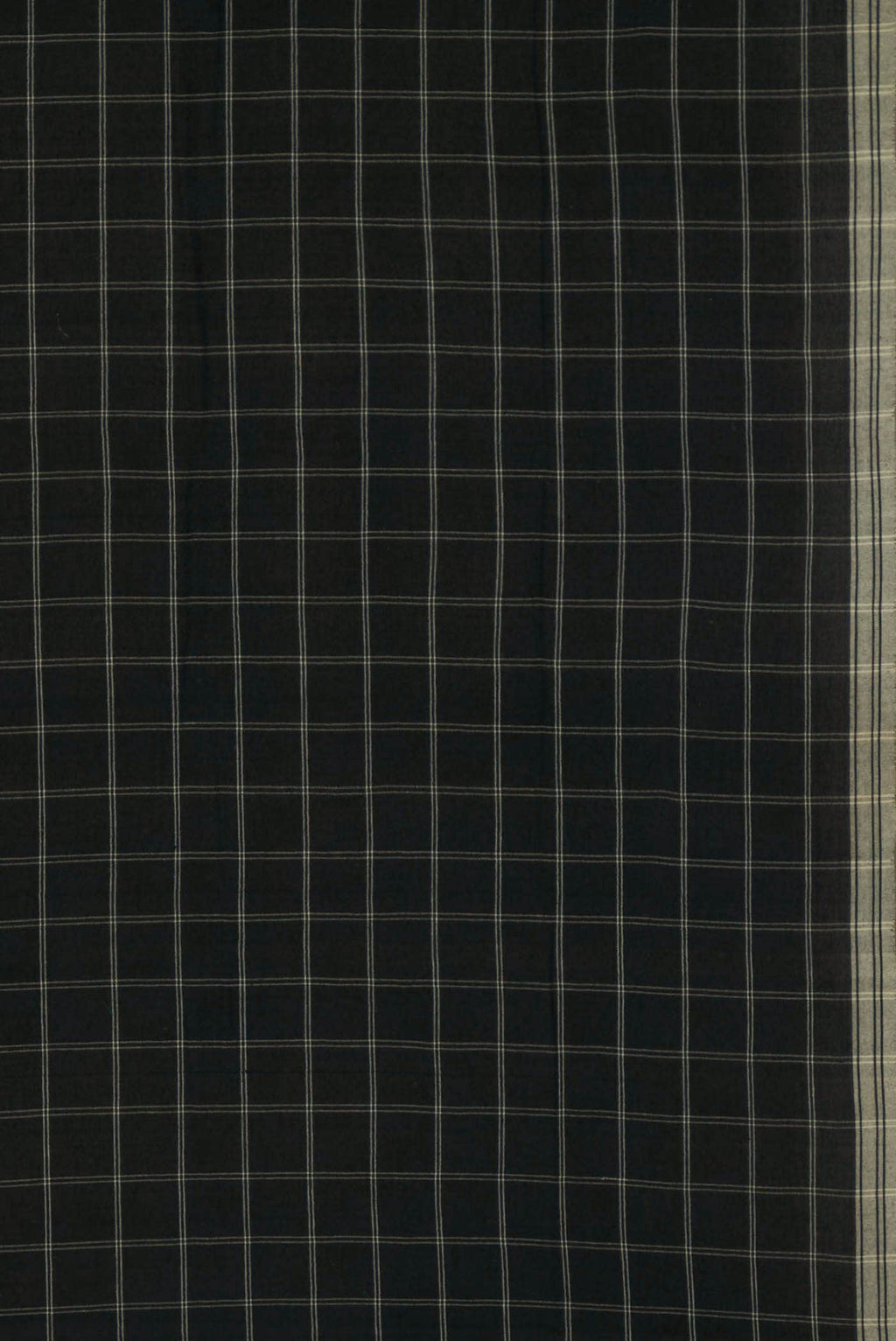 Black Bengal Cotton Saree