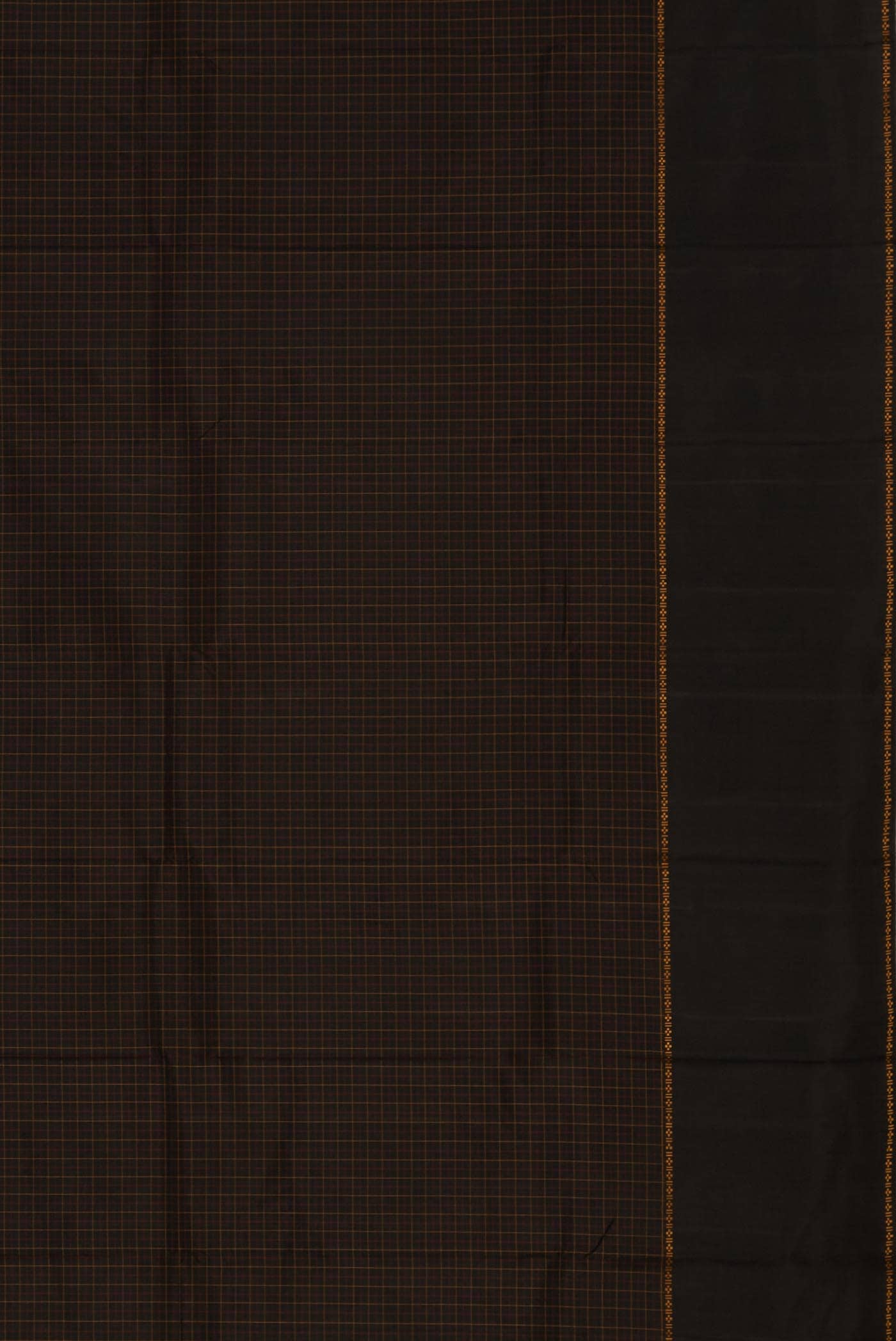 Black Kanchipuram Silk Saree