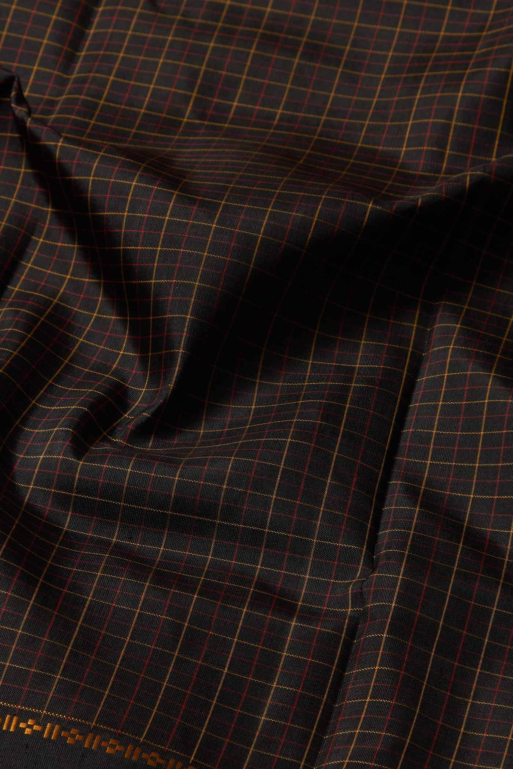 Black Kanchipuram Silk Saree