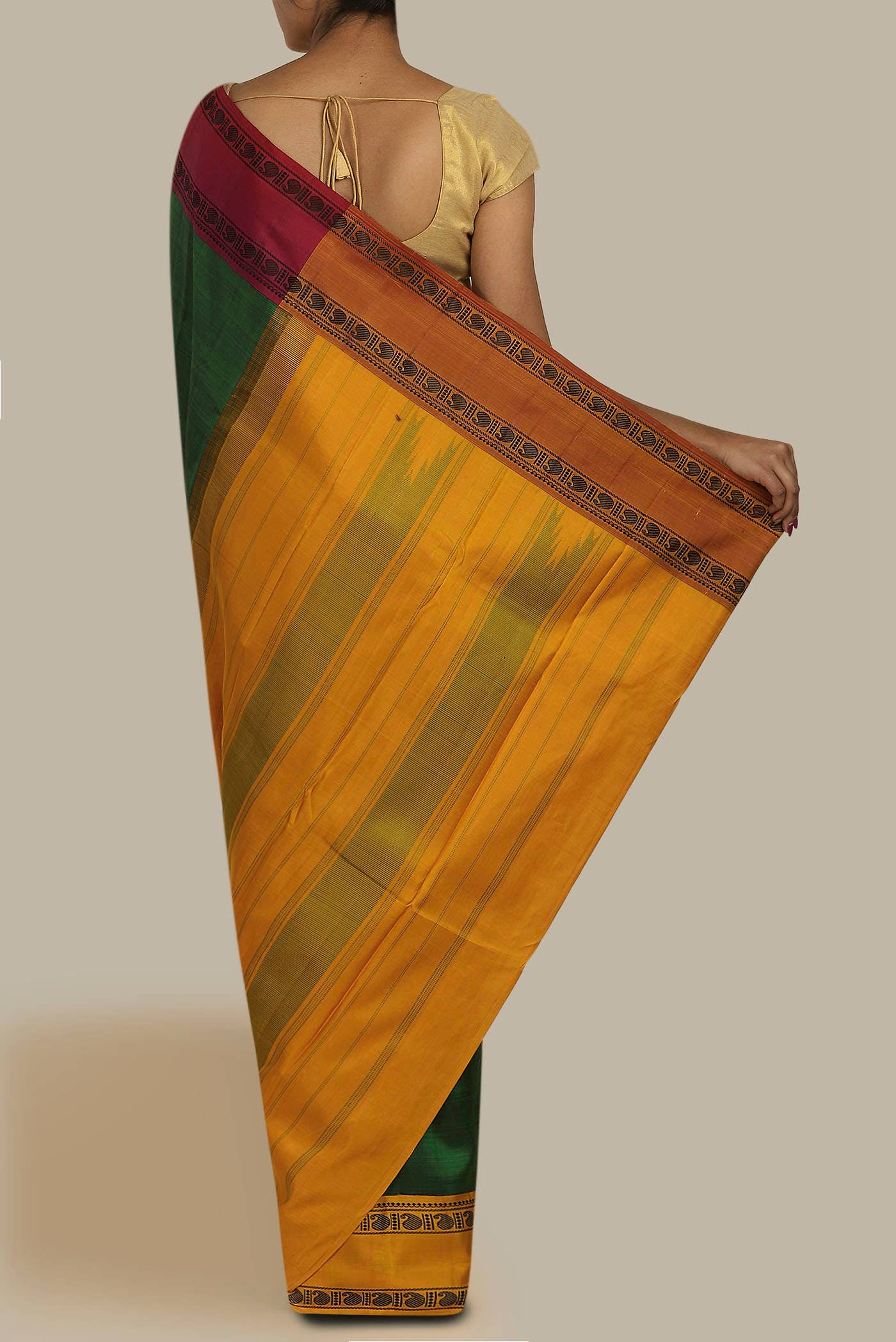 Green Kanchipuram Silk Saree