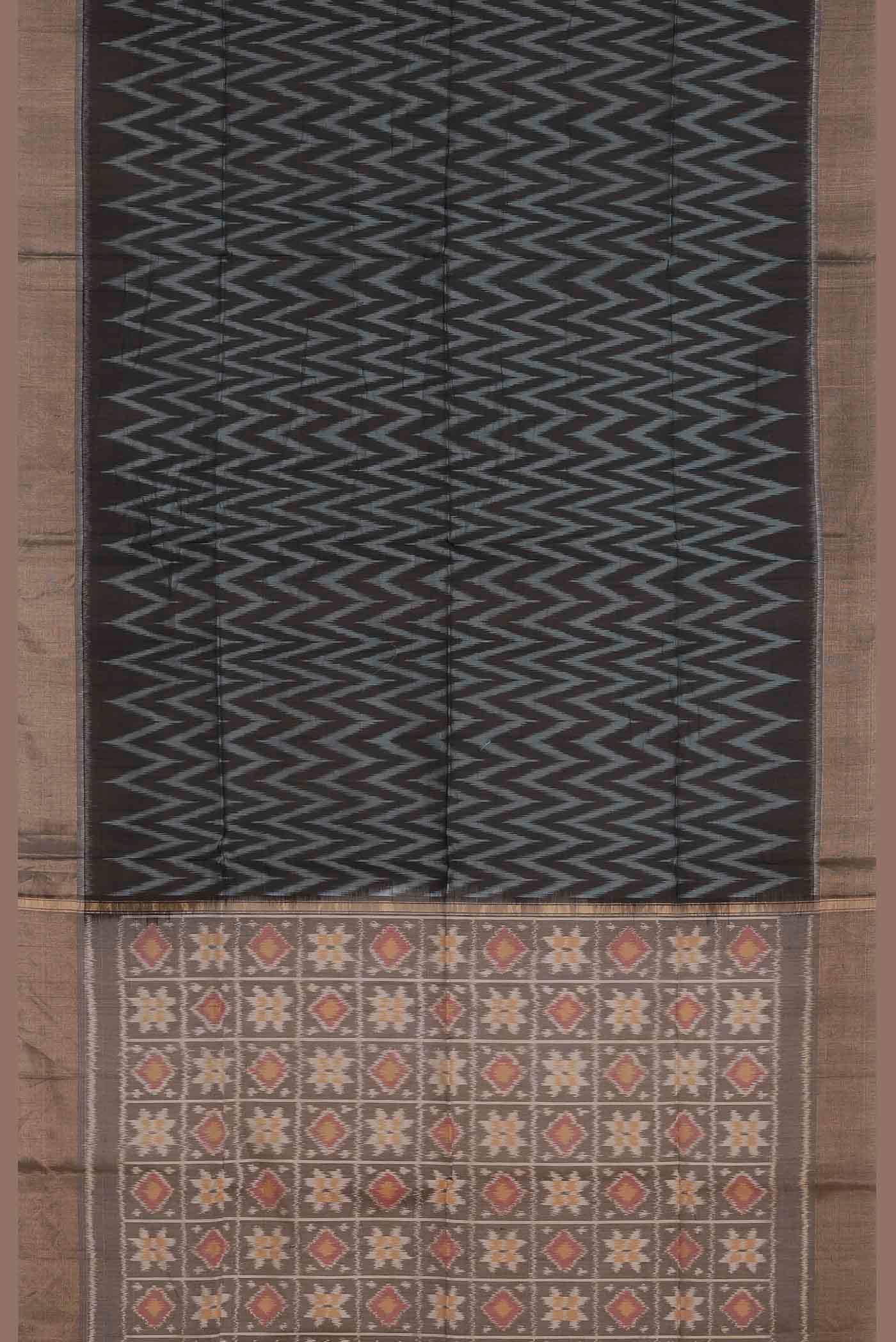 Black Silk Cotton Saree