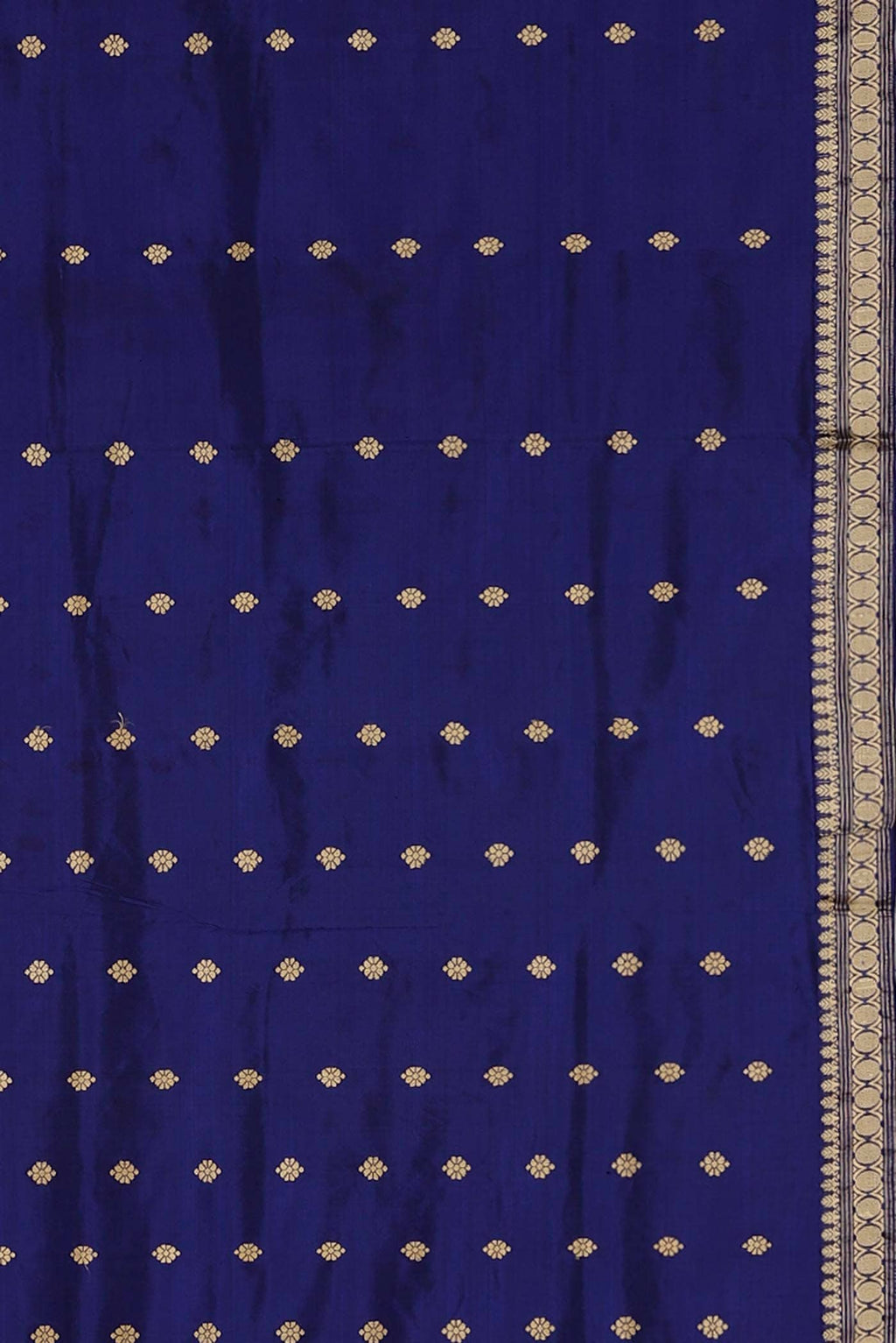 Blue Assam Silk Saree