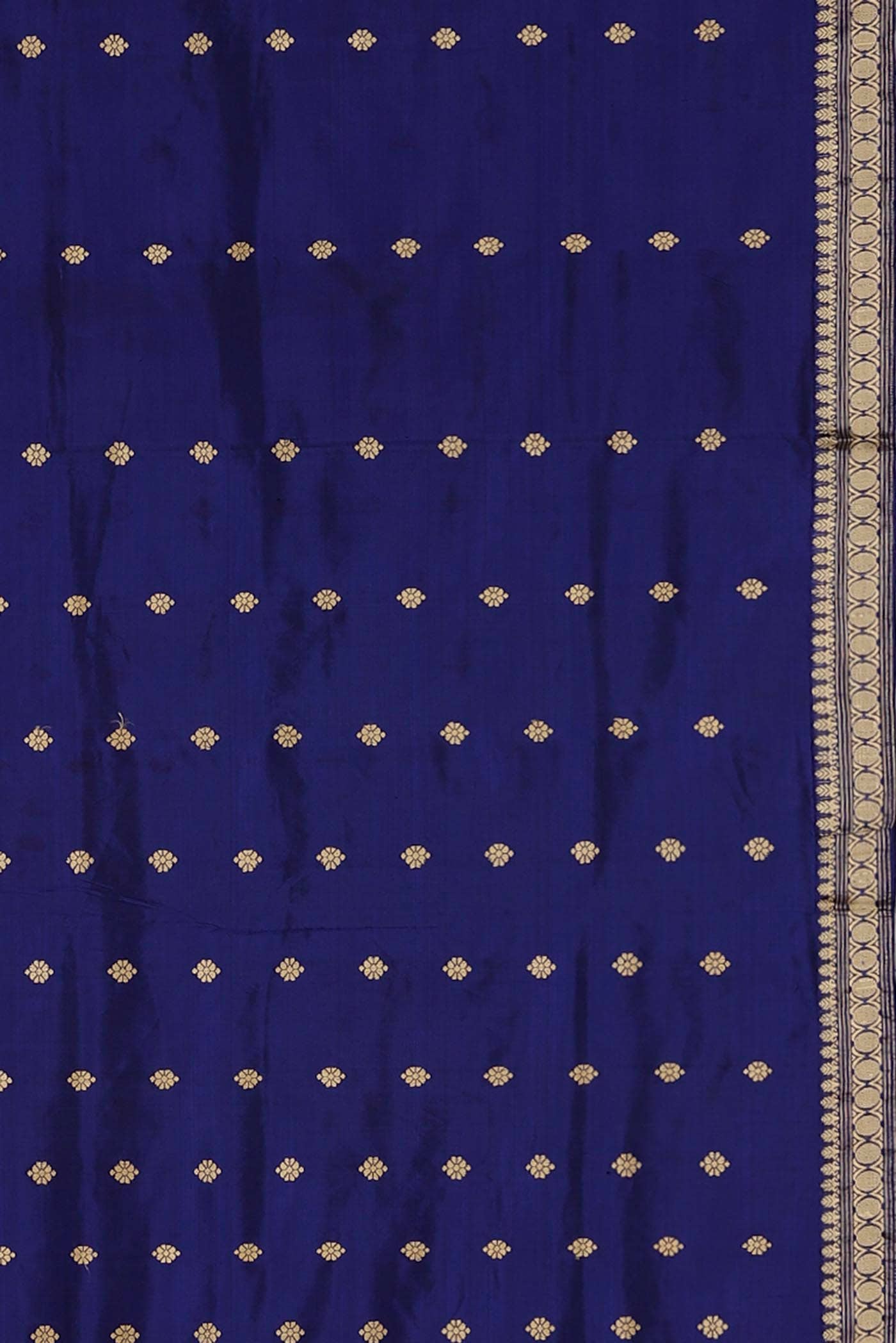 Blue Assam Silk Saree