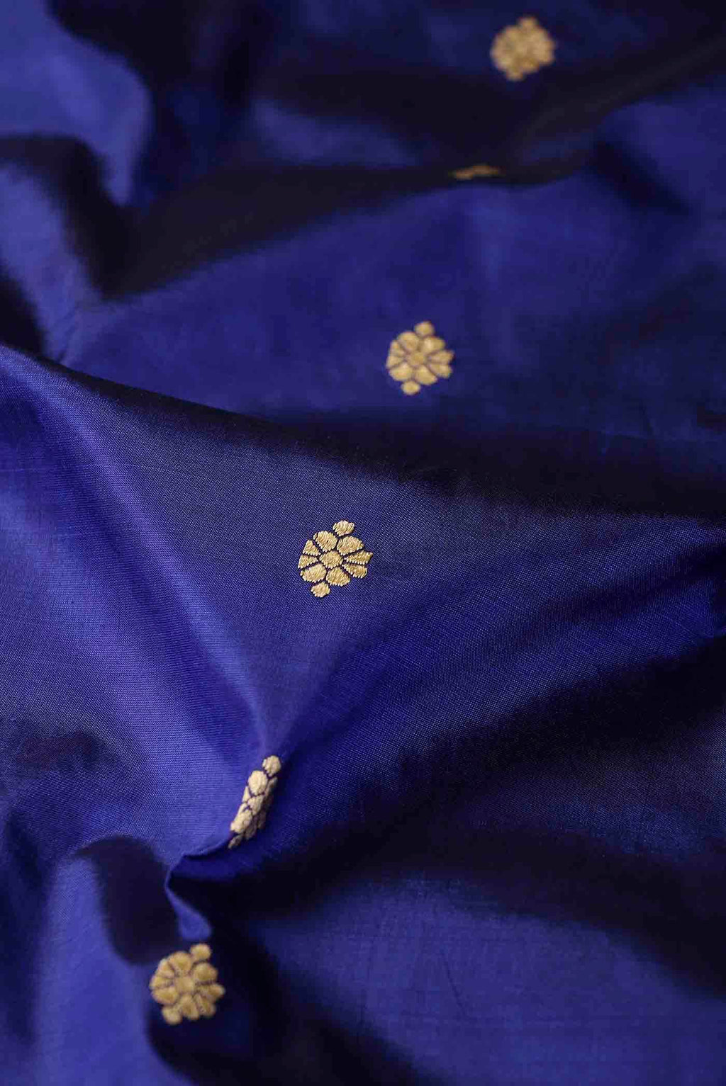 Blue Assam Silk Saree