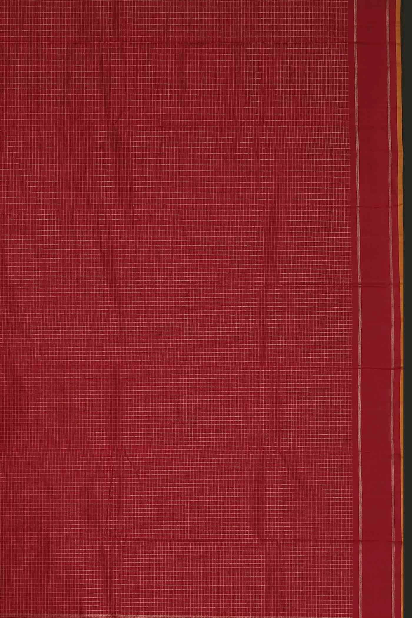 Pure Silk Pure Zari Red Kanchipuram Saree