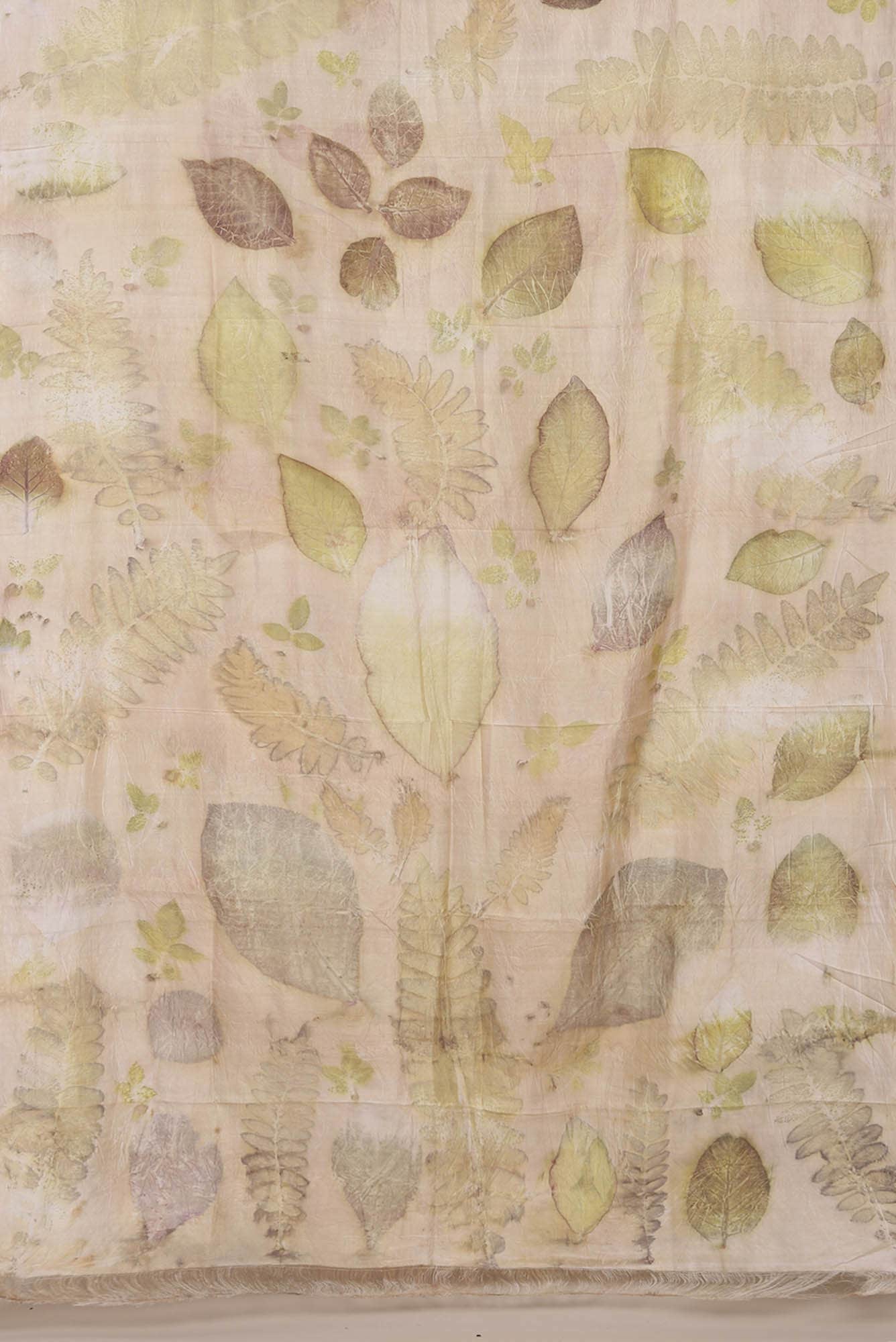 Sandal Bhagalpuri Tussar Silk Saree