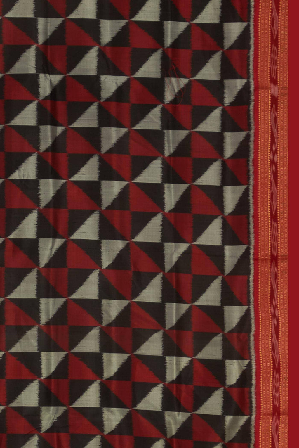 Black Orissa Silk Saree