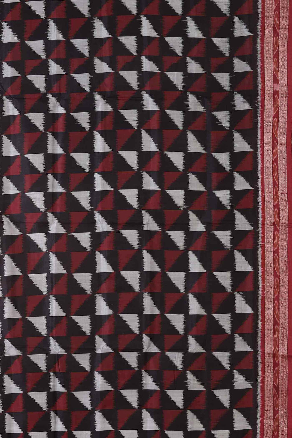 Black Orissa Silk Saree
