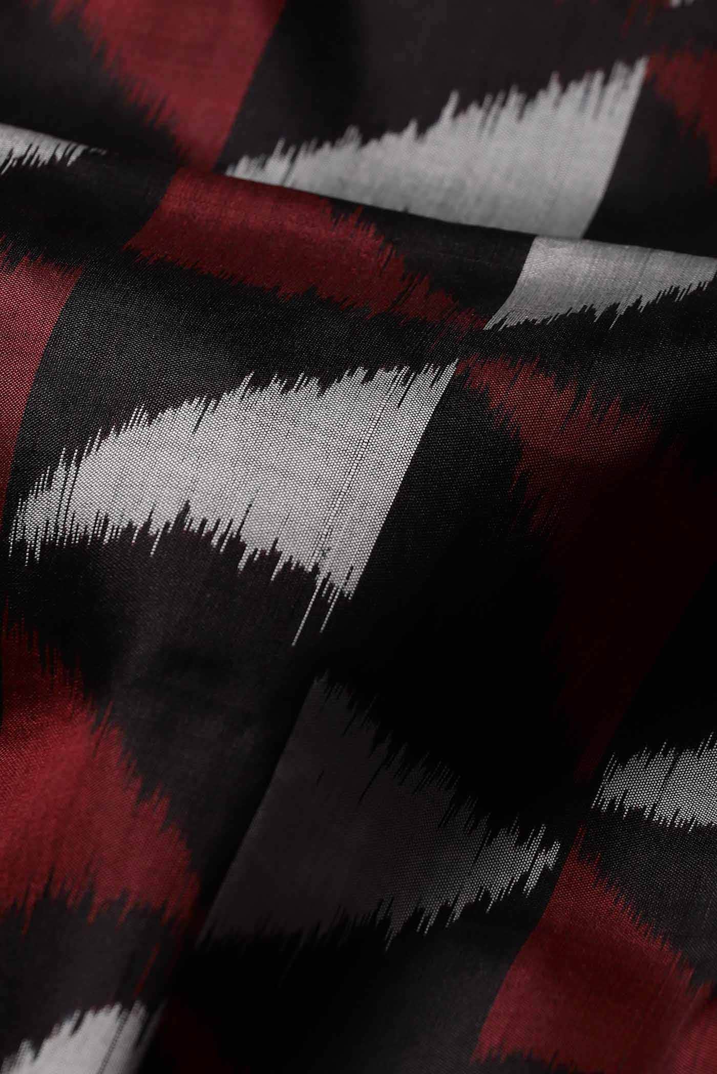 Black Orissa Silk Saree