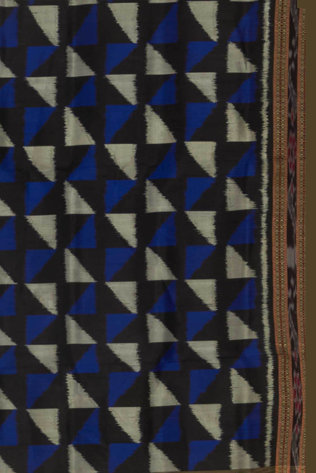 Black Orissa Silk Saree