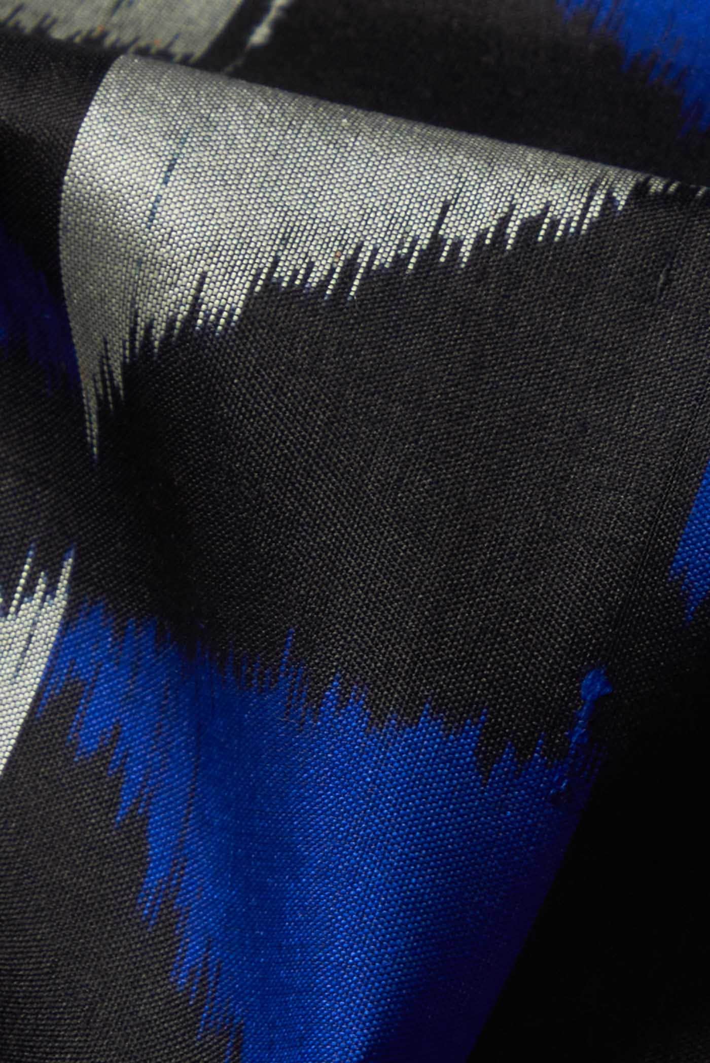 Black Orissa Silk Saree