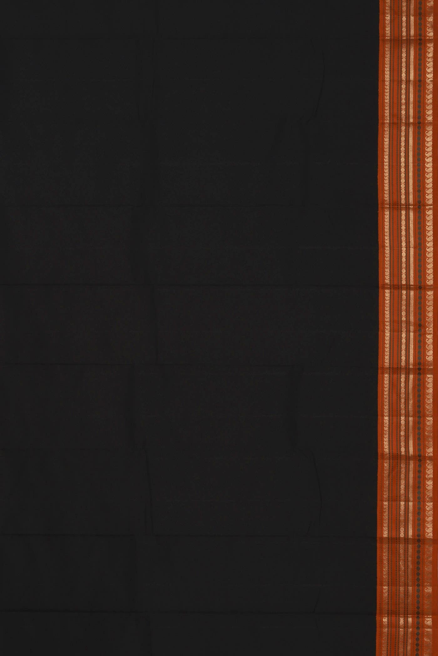 Black Kanchipuram Silk Saree