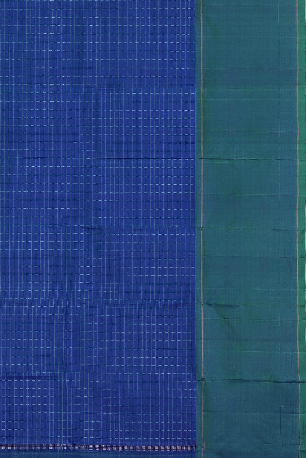 Blue Kanchipuram Silk Saree