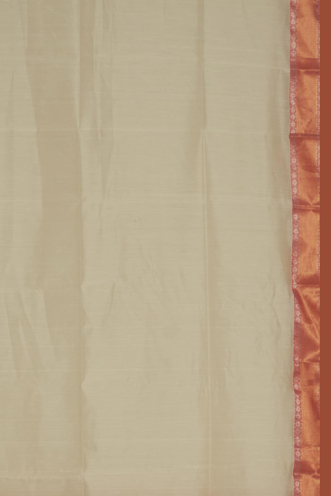 Off White Maheshwari Silk Cotton Saree