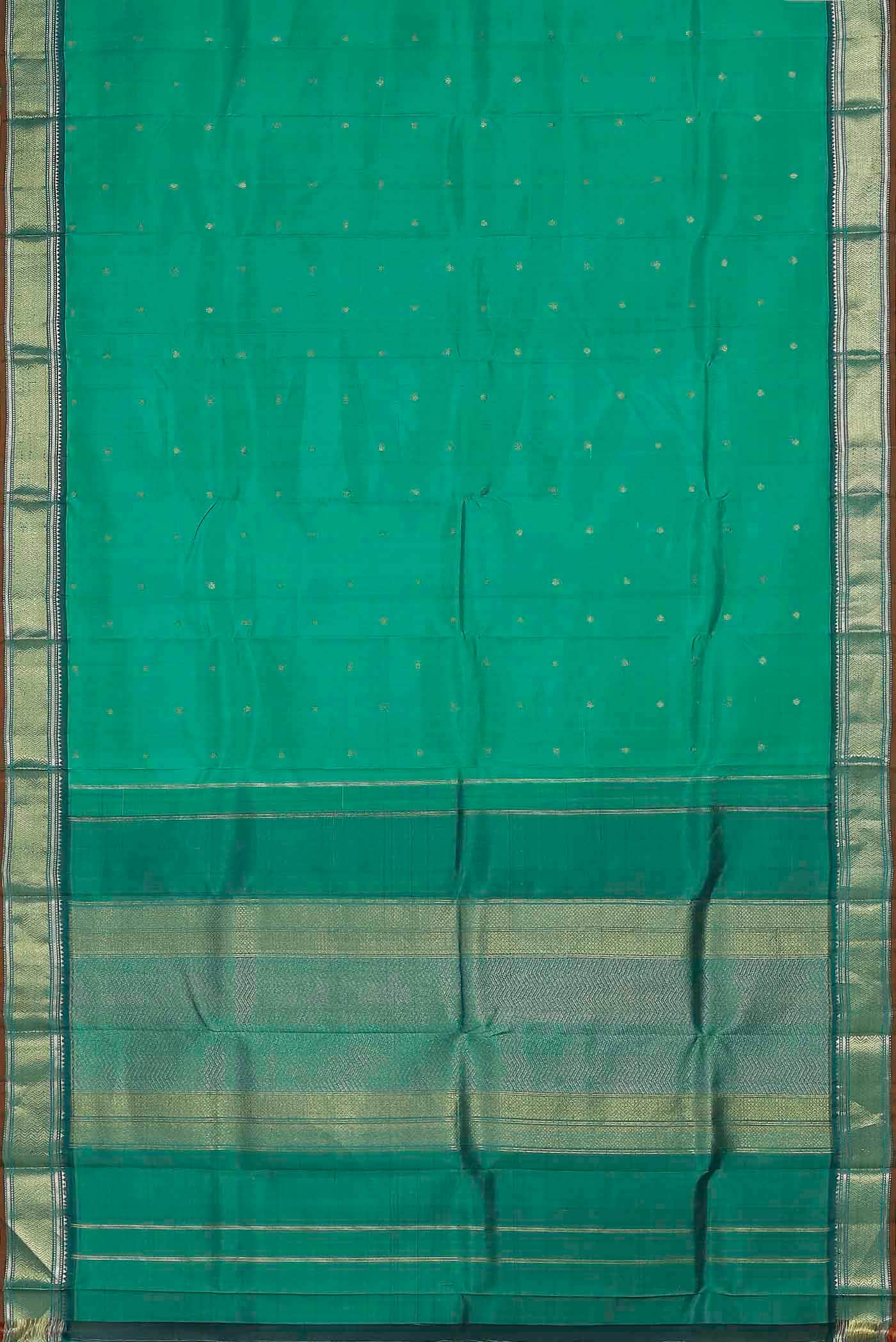 Green Kanchipuram Silk Saree