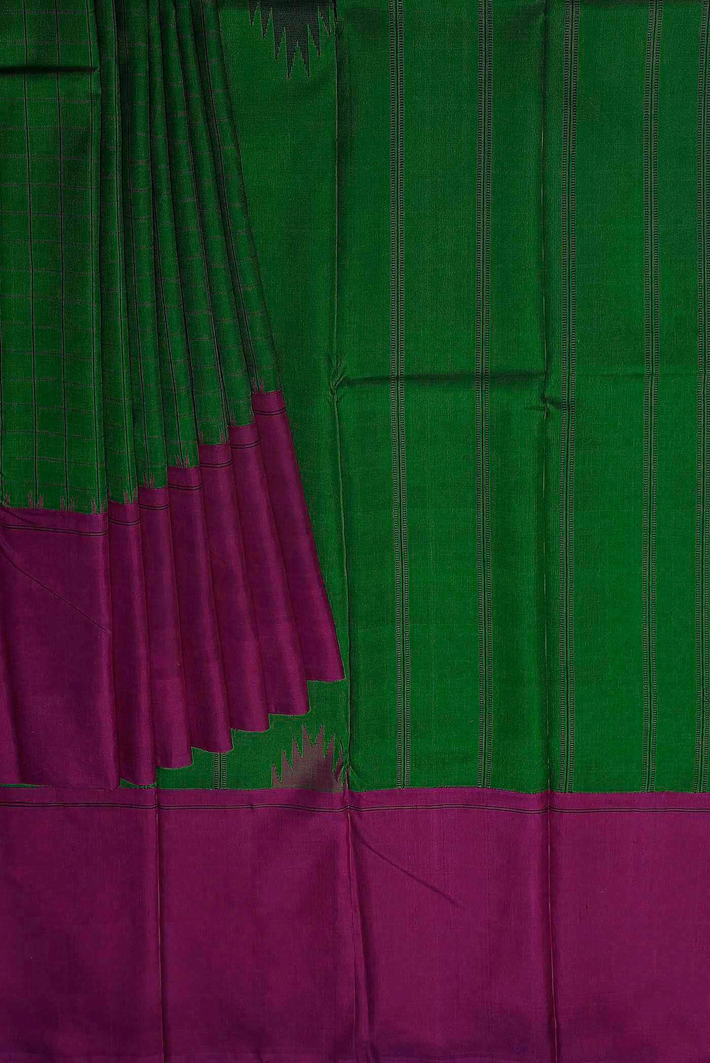 Green Kanchipuram Silk Saree