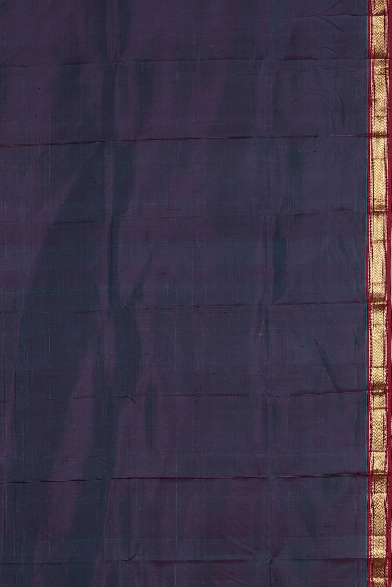 Blue Kanchipuram Silk Saree