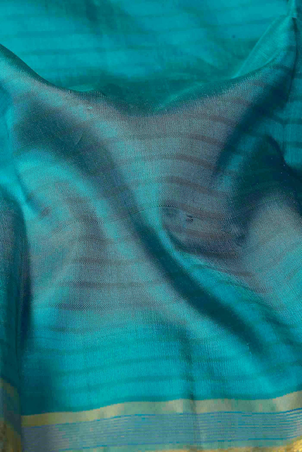 Blue Kanchipuram Silk Saree