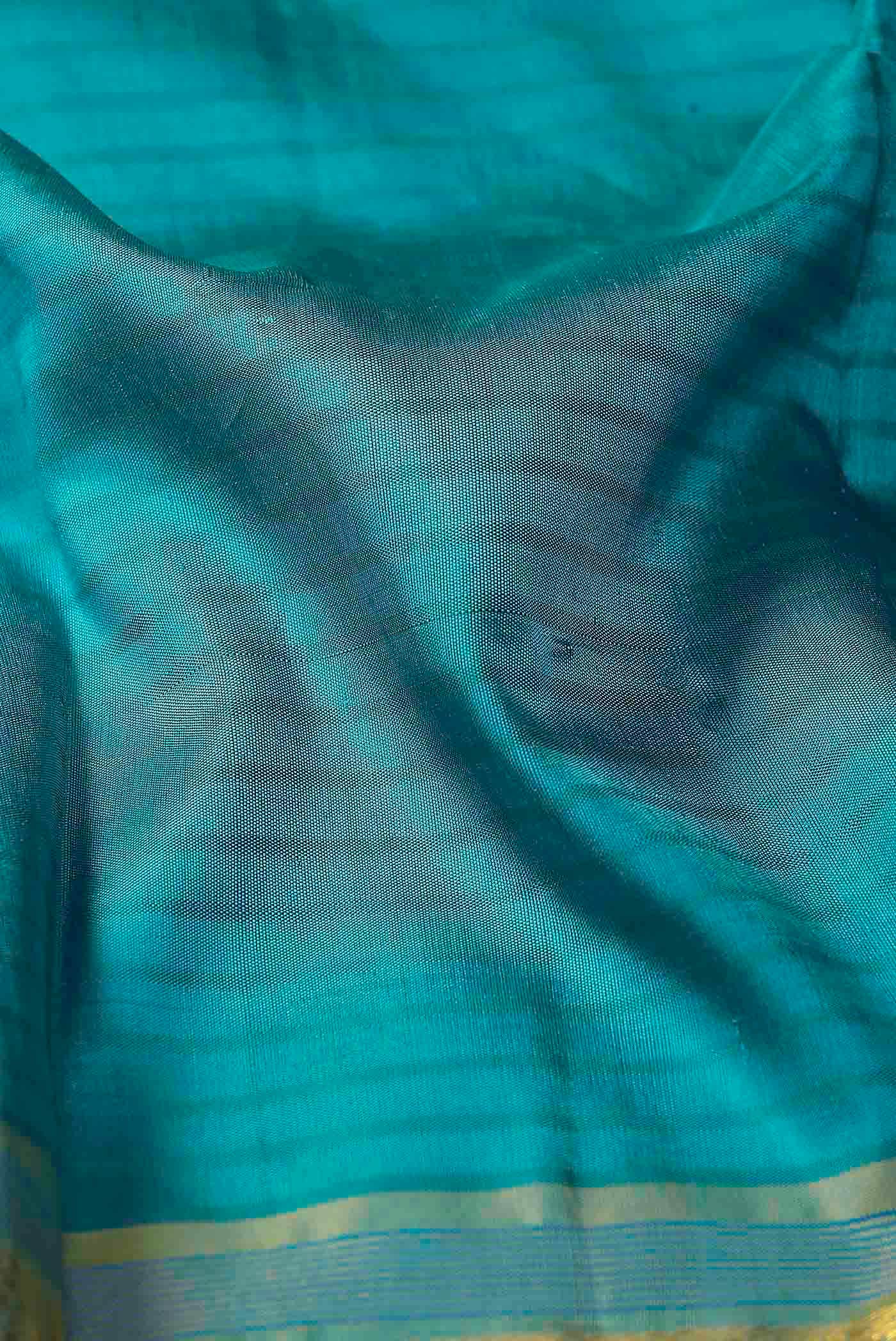 Blue Kanchipuram Silk Saree
