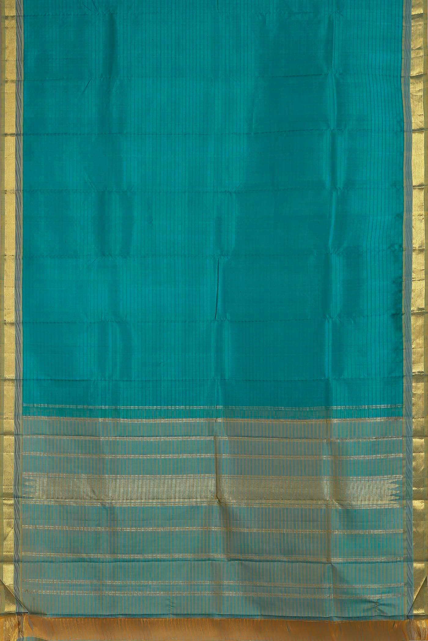 Blue Kanchipuram Silk Saree