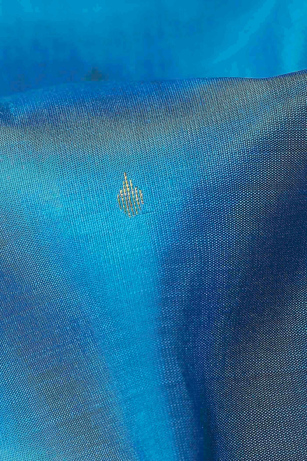 Blue Kanchipuram Silk Saree