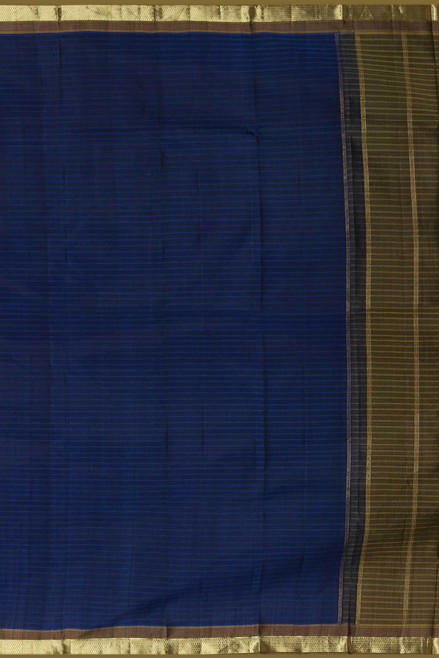 Blue Kanchipuram Silk Saree