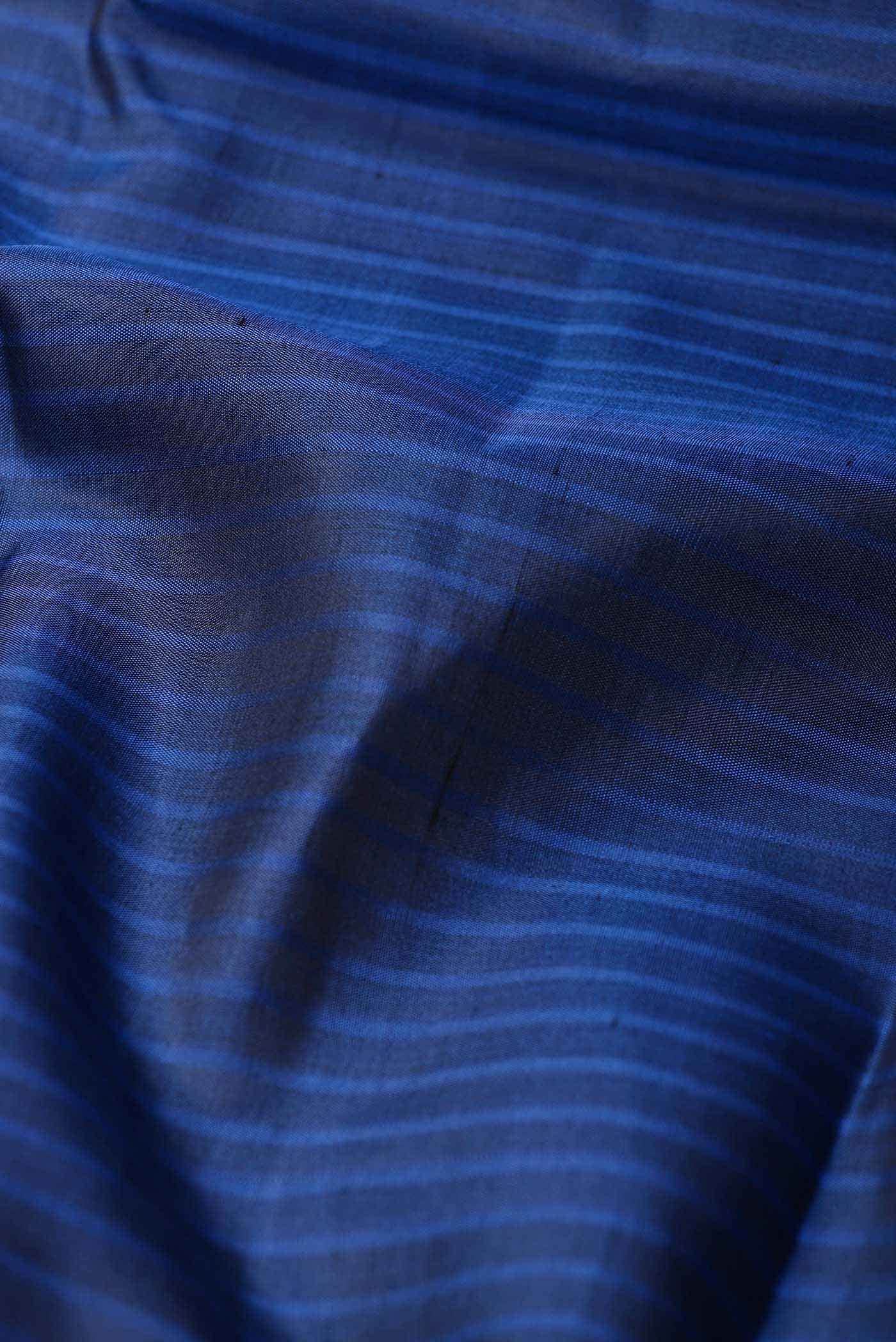 Blue Kanchipuram Silk Saree