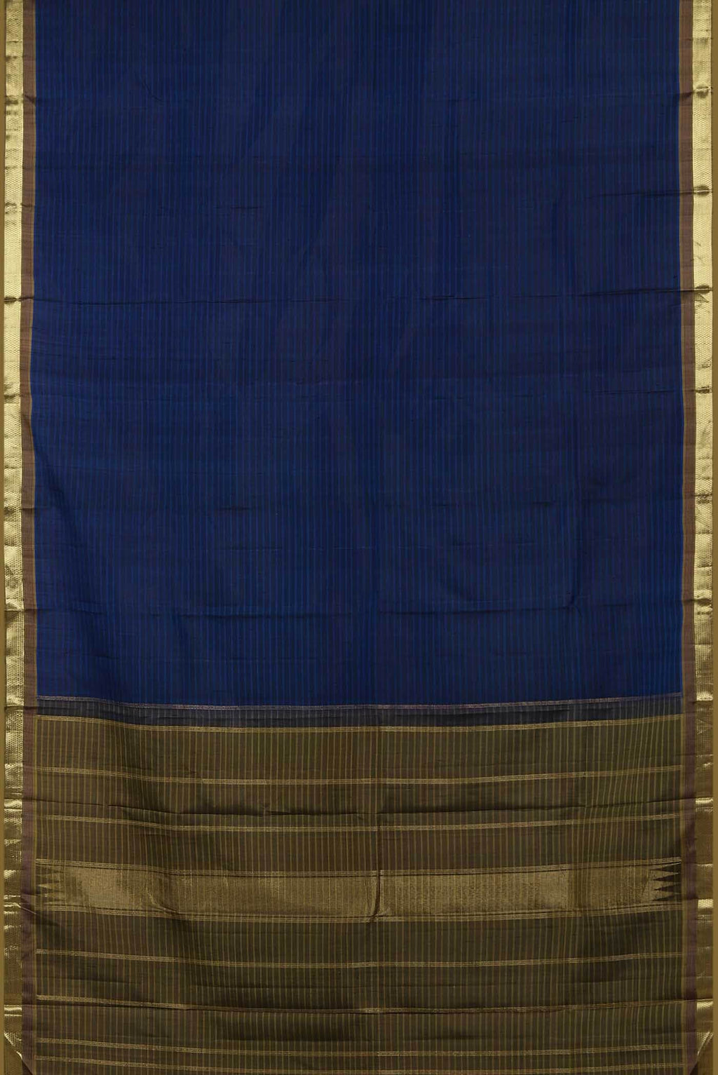 Blue Kanchipuram Silk Saree