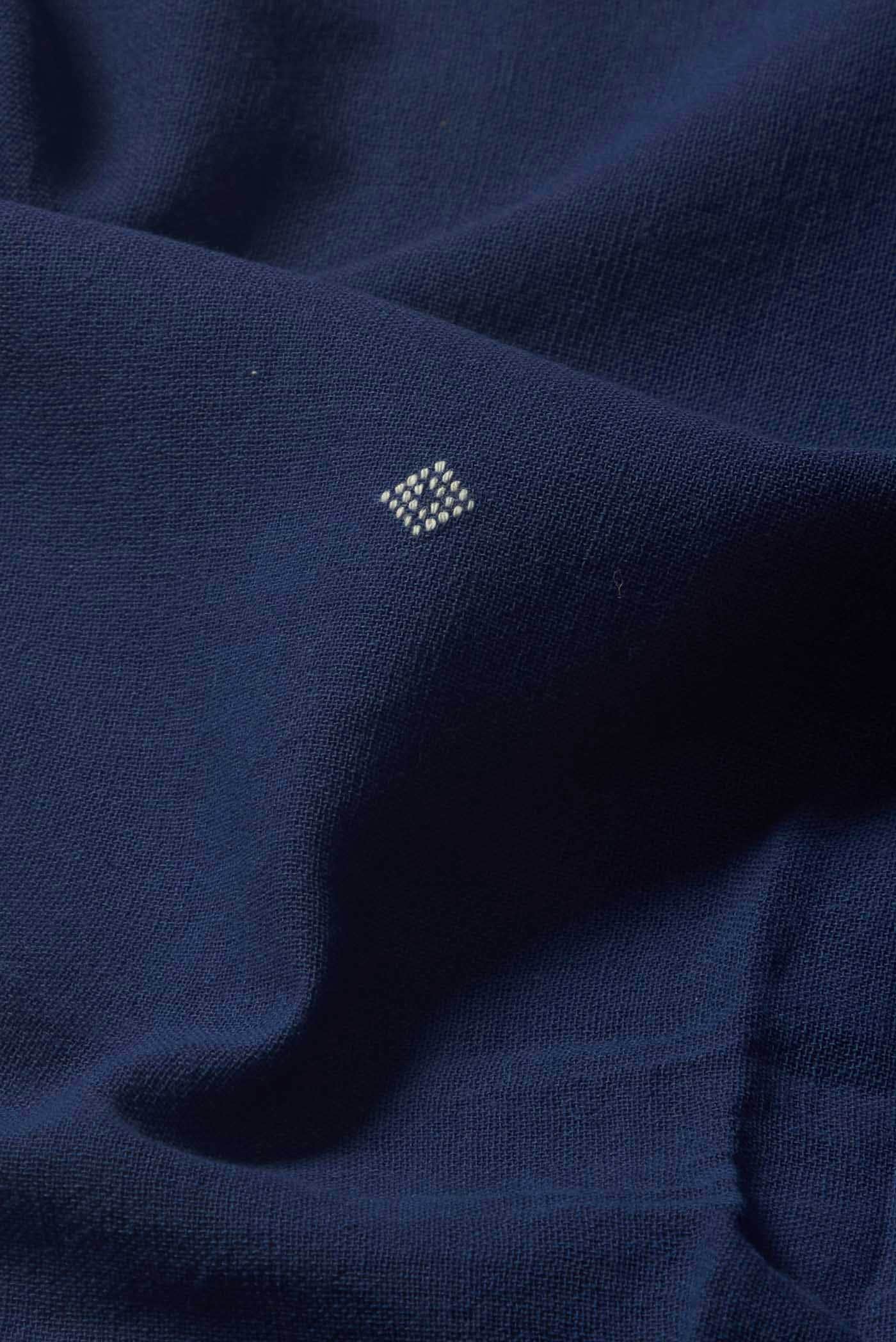 Blue Bengal Cotton Saree