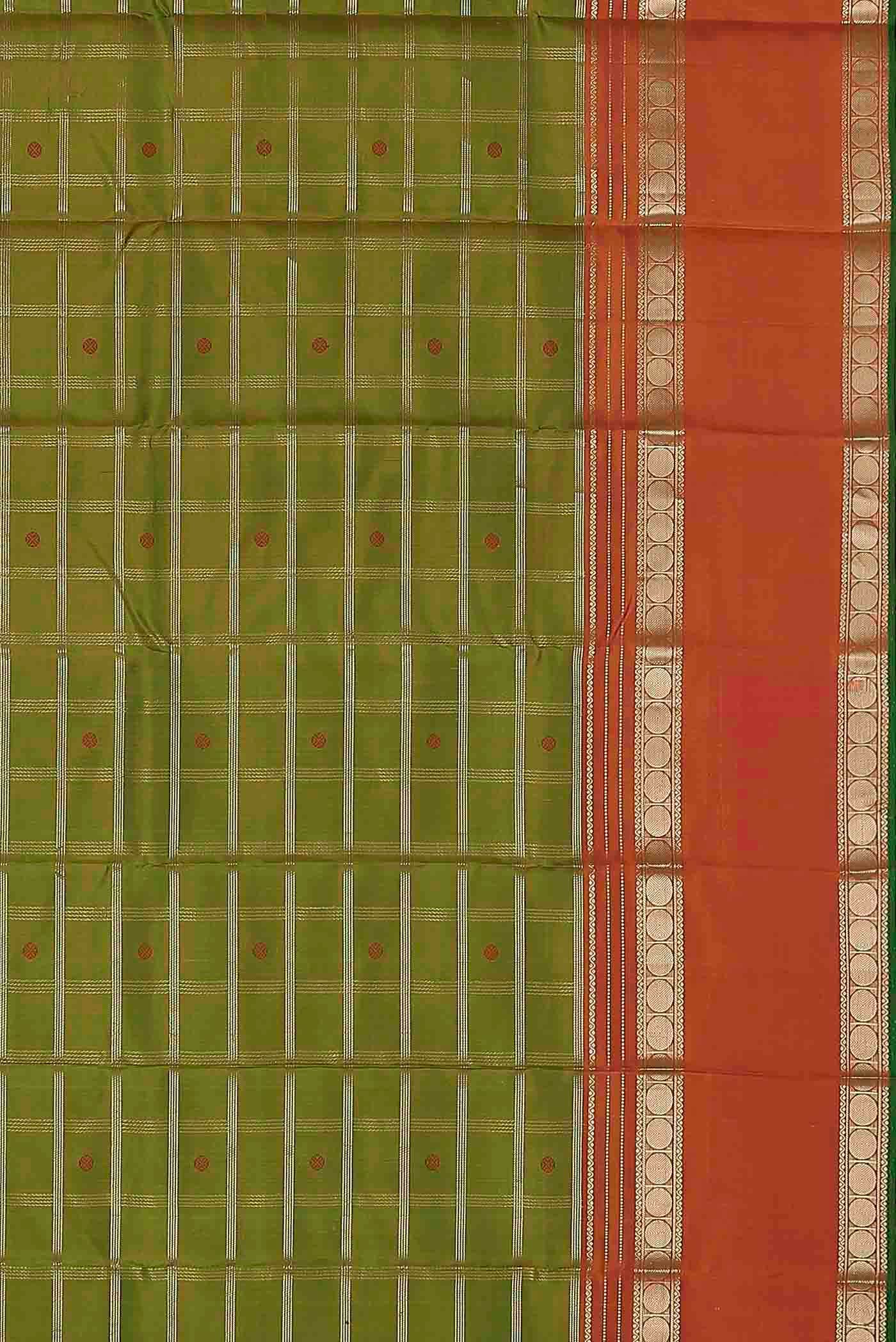 Green Kanchipuram Silk Saree