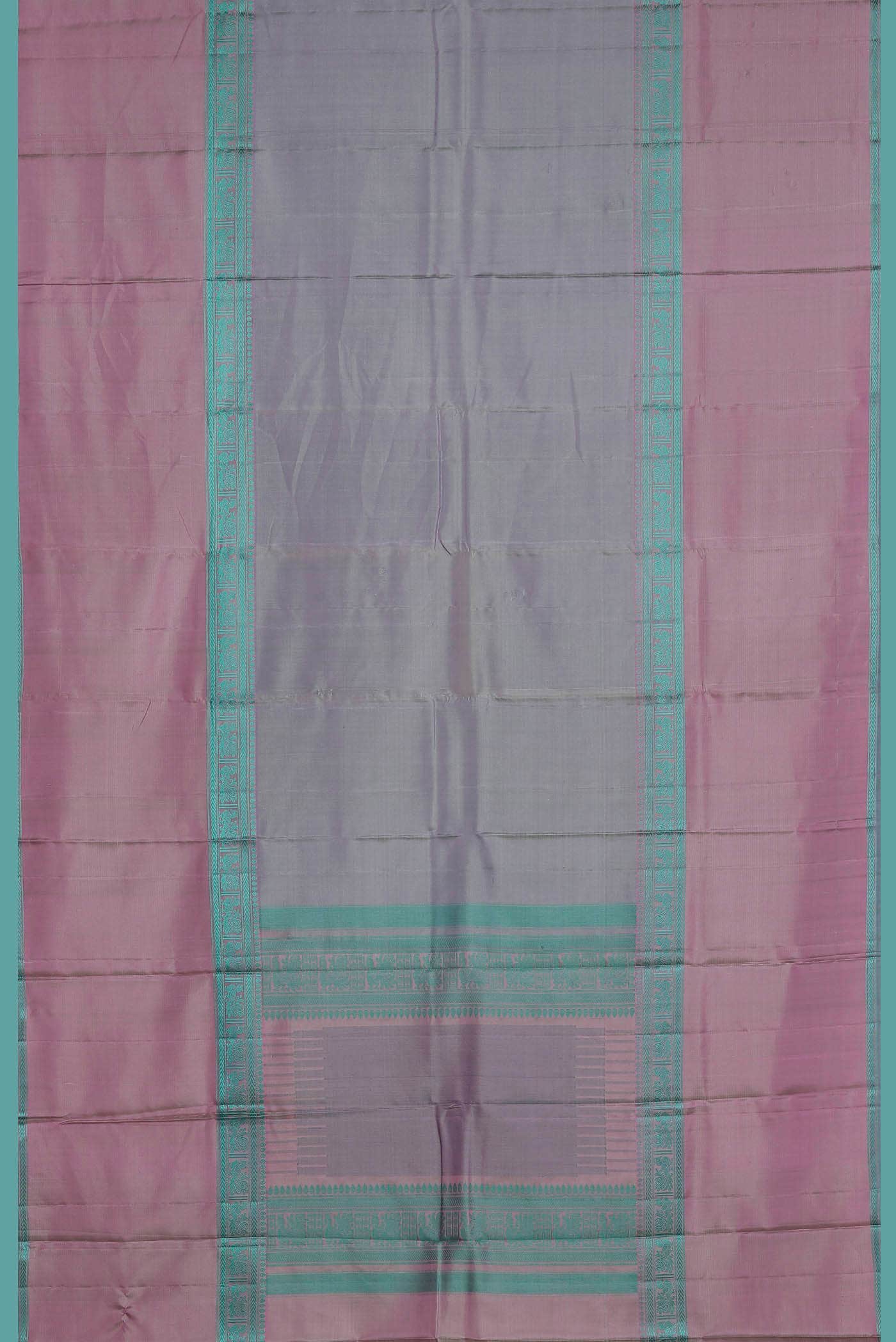 Blue Kanchipuram Silk Saree