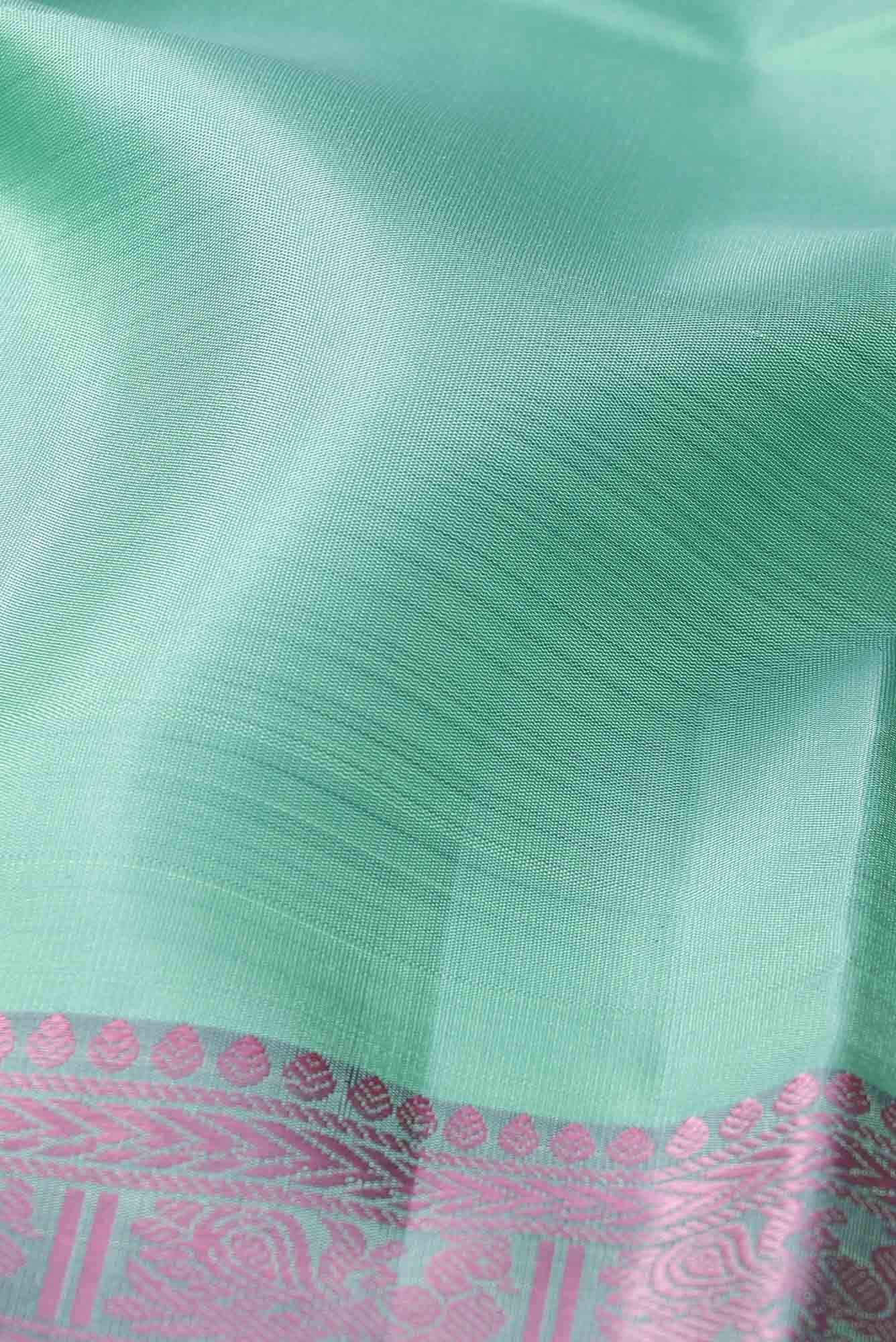 Green Kanchipuram Silk Saree