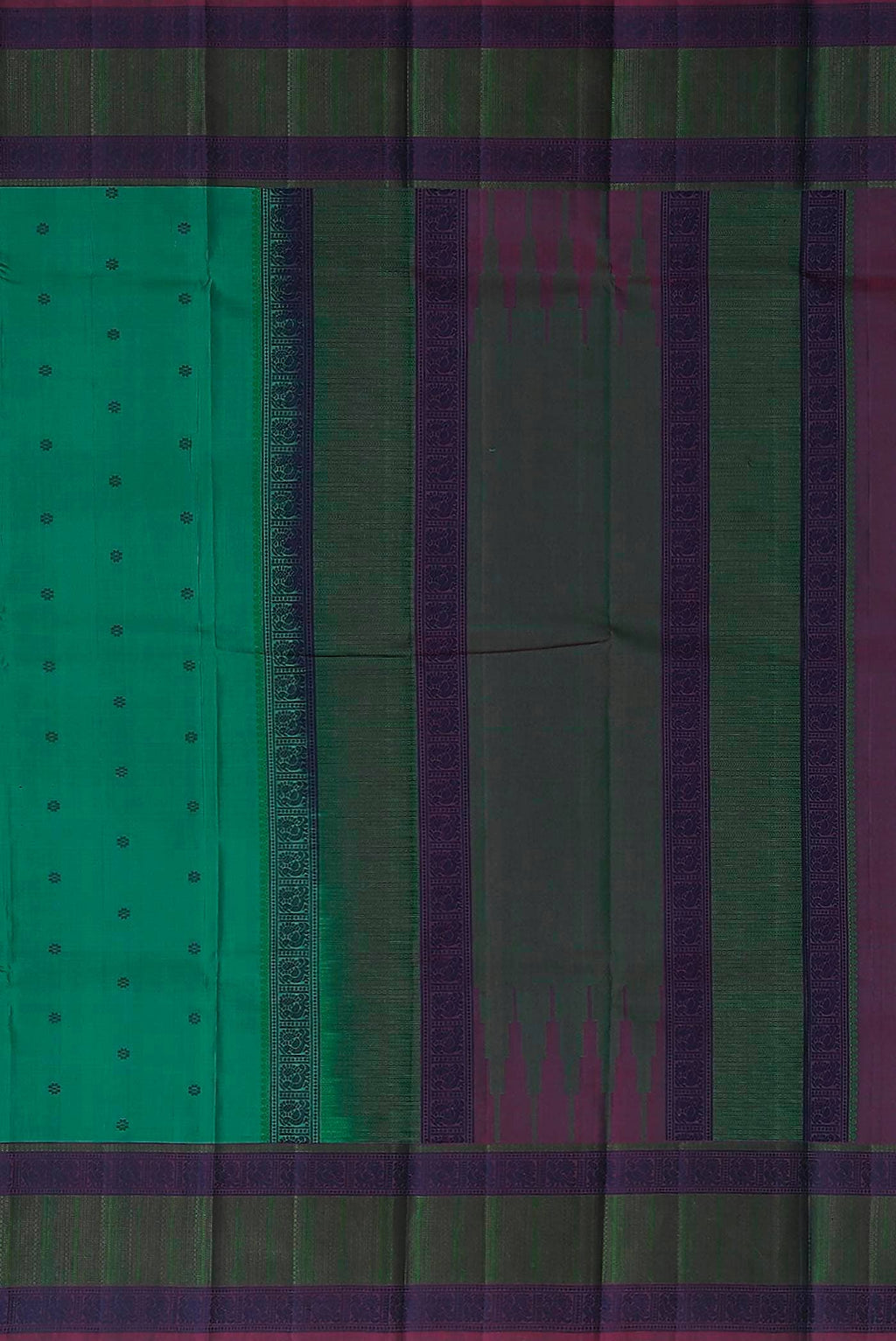 Green Kanchipuram Silk Saree