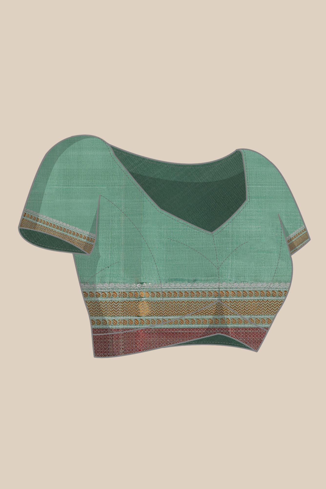 Green Kanchipuram Silk Saree