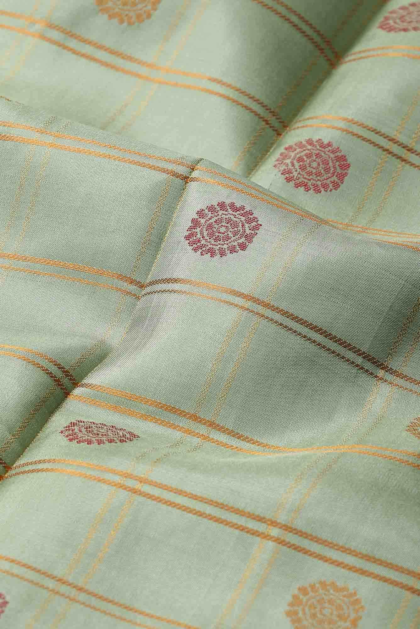 Green Kanchipuram Silk Saree