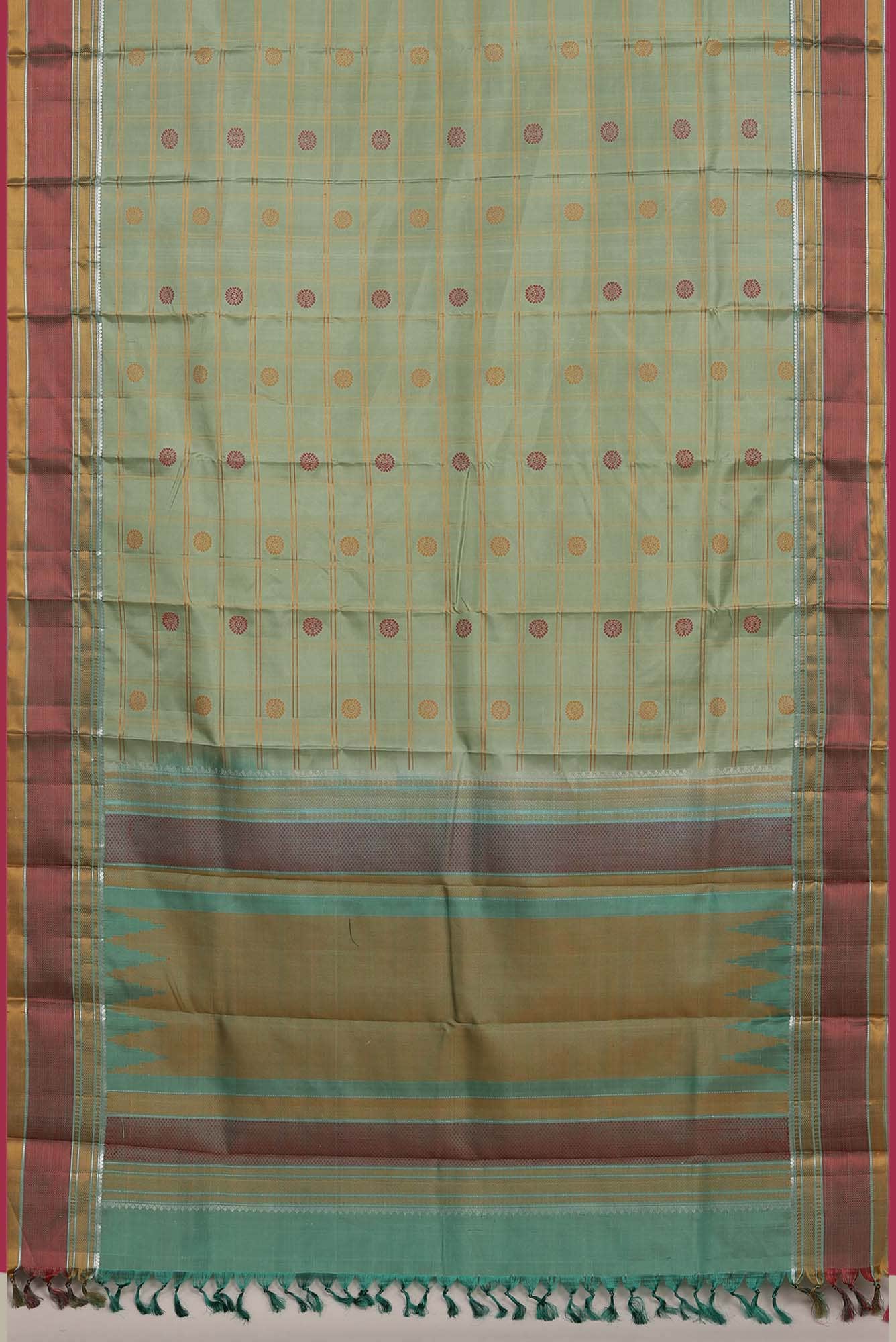 Green Kanchipuram Silk Saree