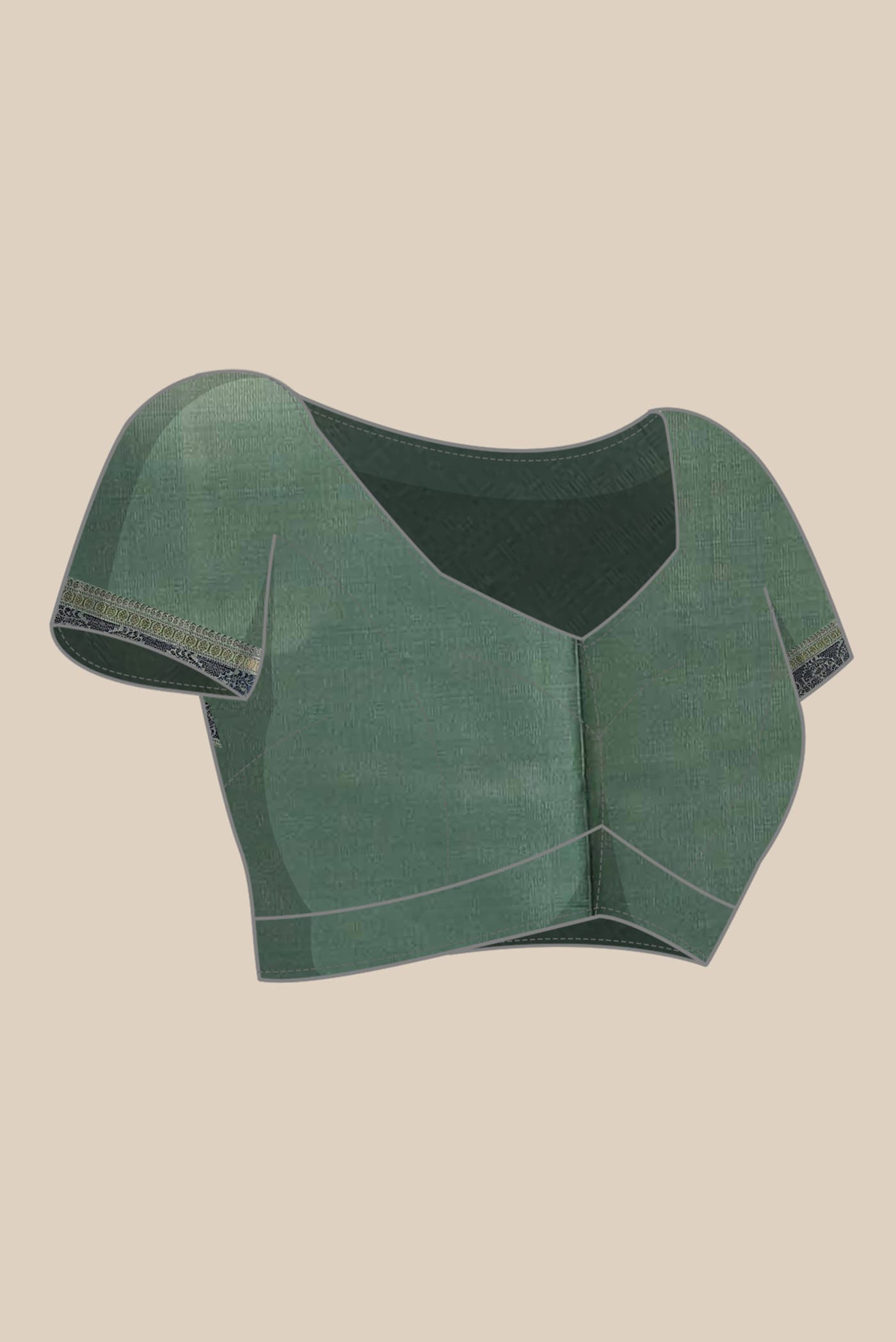 Green Kanchipuram Silk Saree