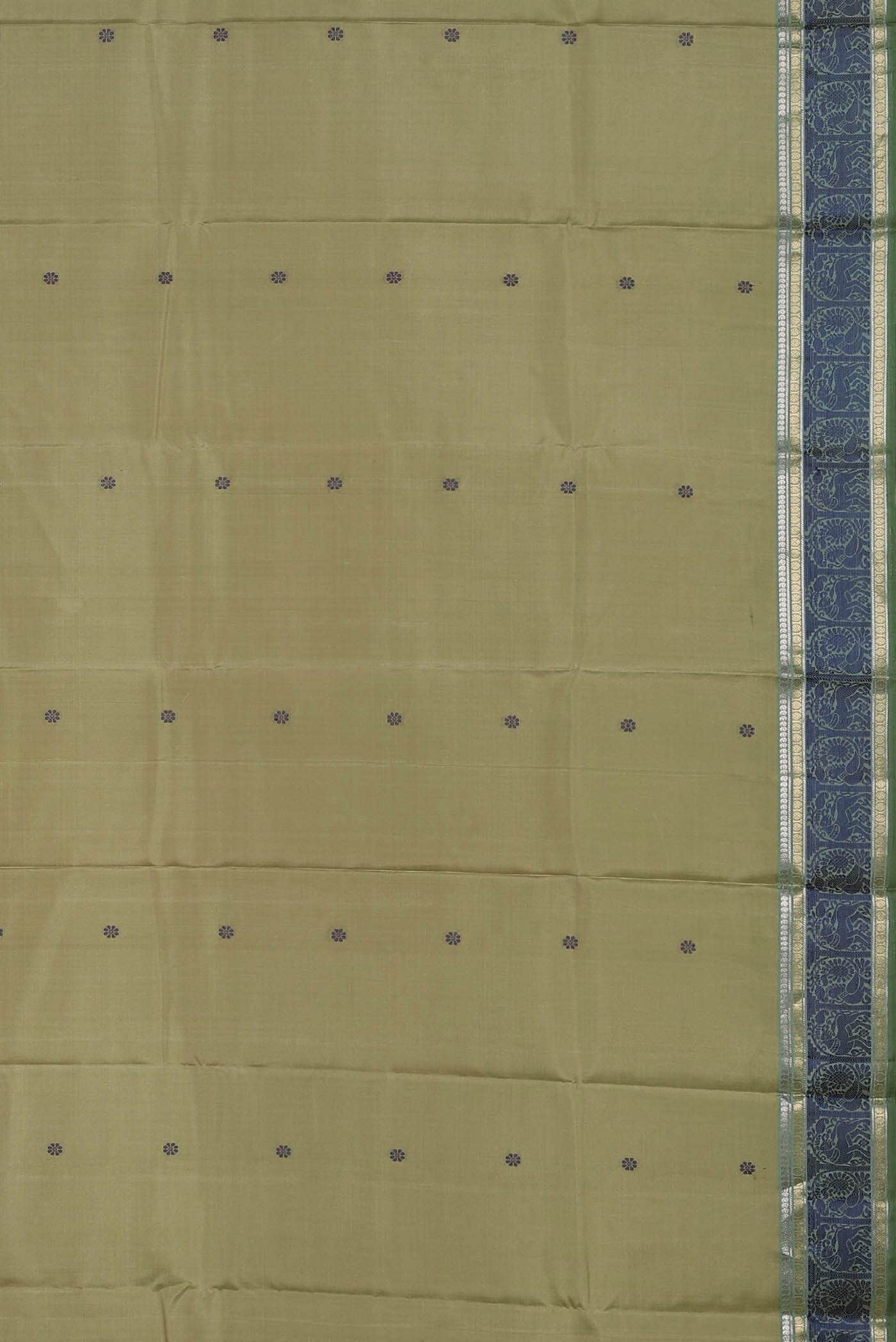Green Kanchipuram Silk Saree