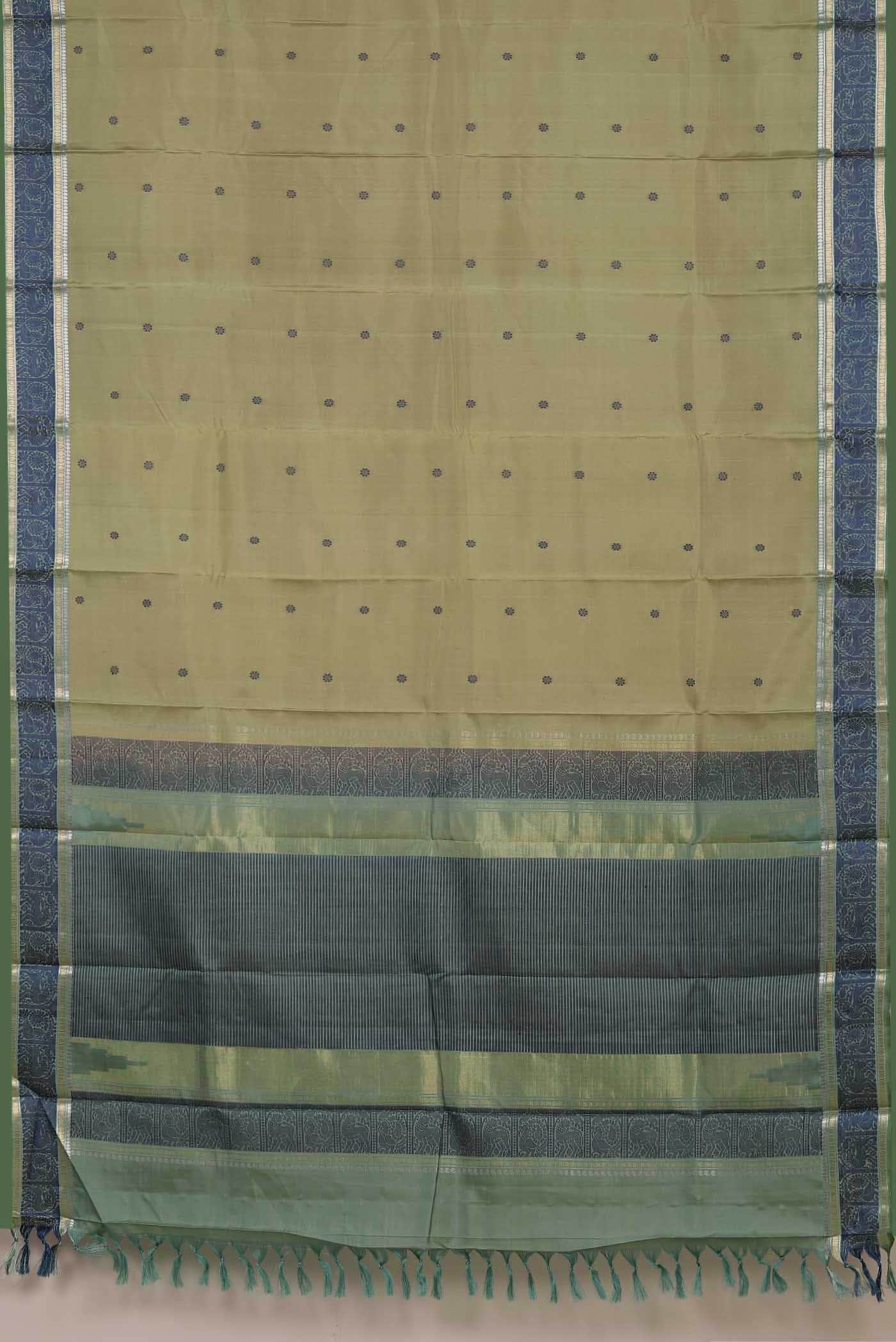 Green Kanchipuram Silk Saree